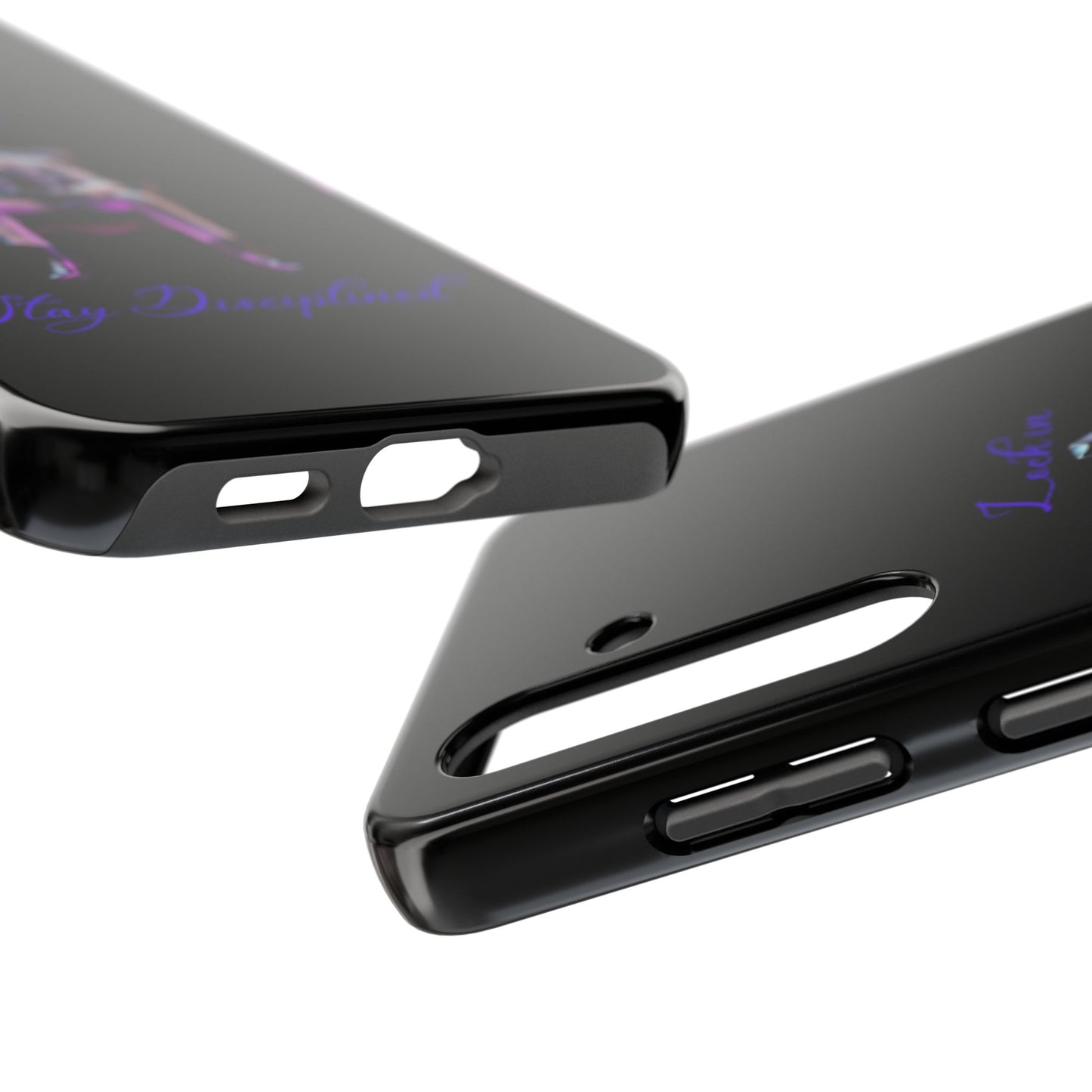 Phone case- Lock In, Stay DIsciplined Tough Phone Case - Durable Protection