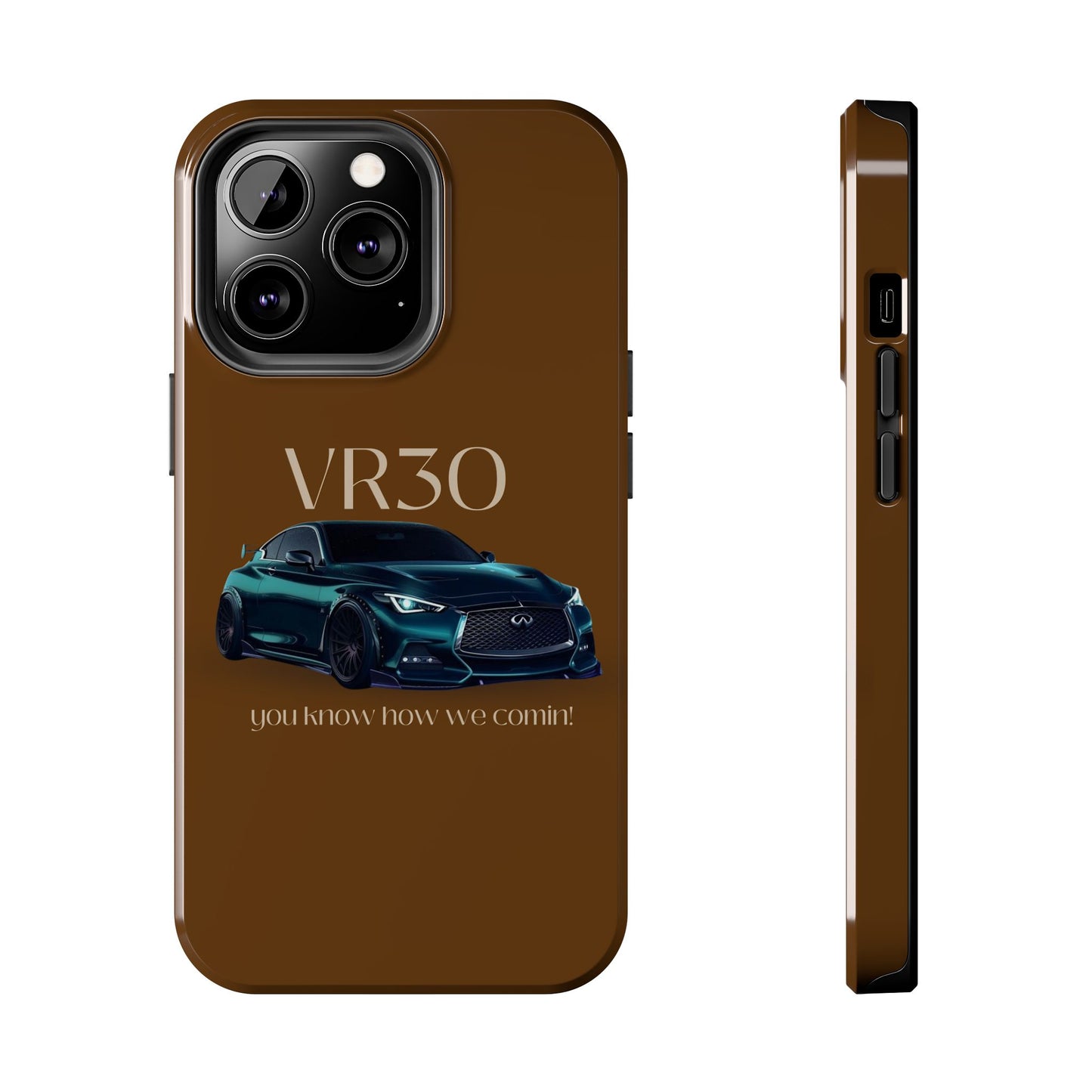 VR30 Sports Car Tough Phone Case - Stylish and Durable Protection for Car Enthusiasts