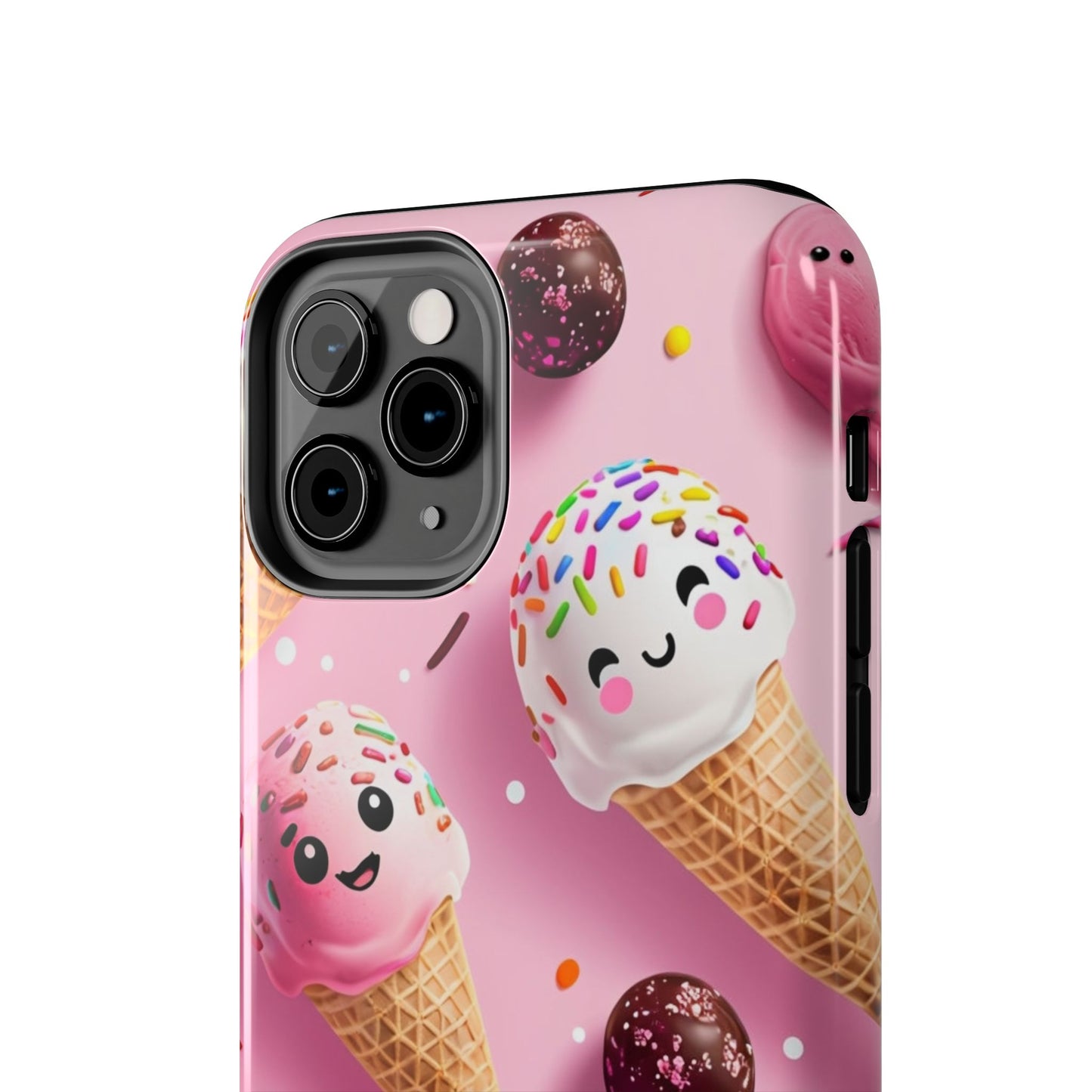 Tough Phone Cases Cute Ice Cream Design