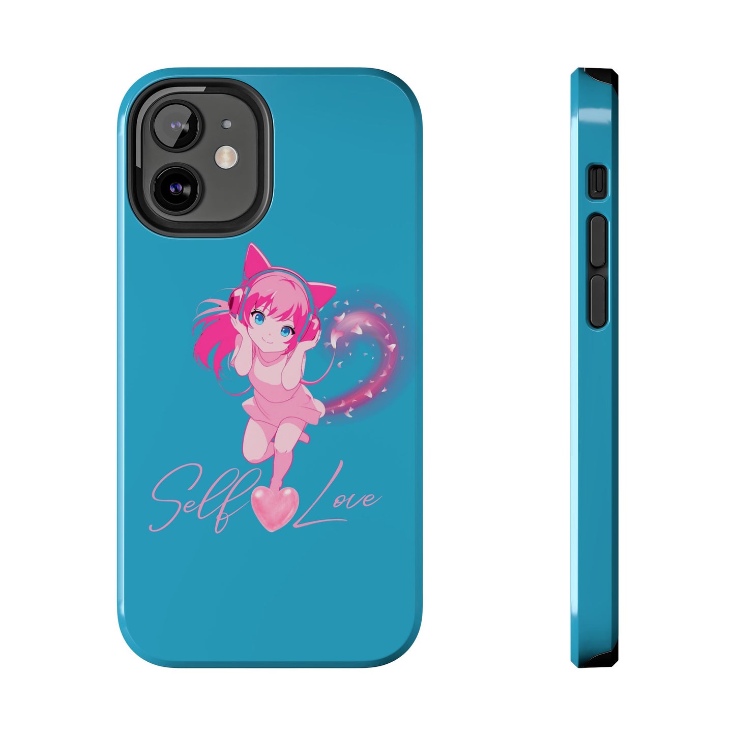 Self Love Tough Phone Case for Anime Lovers