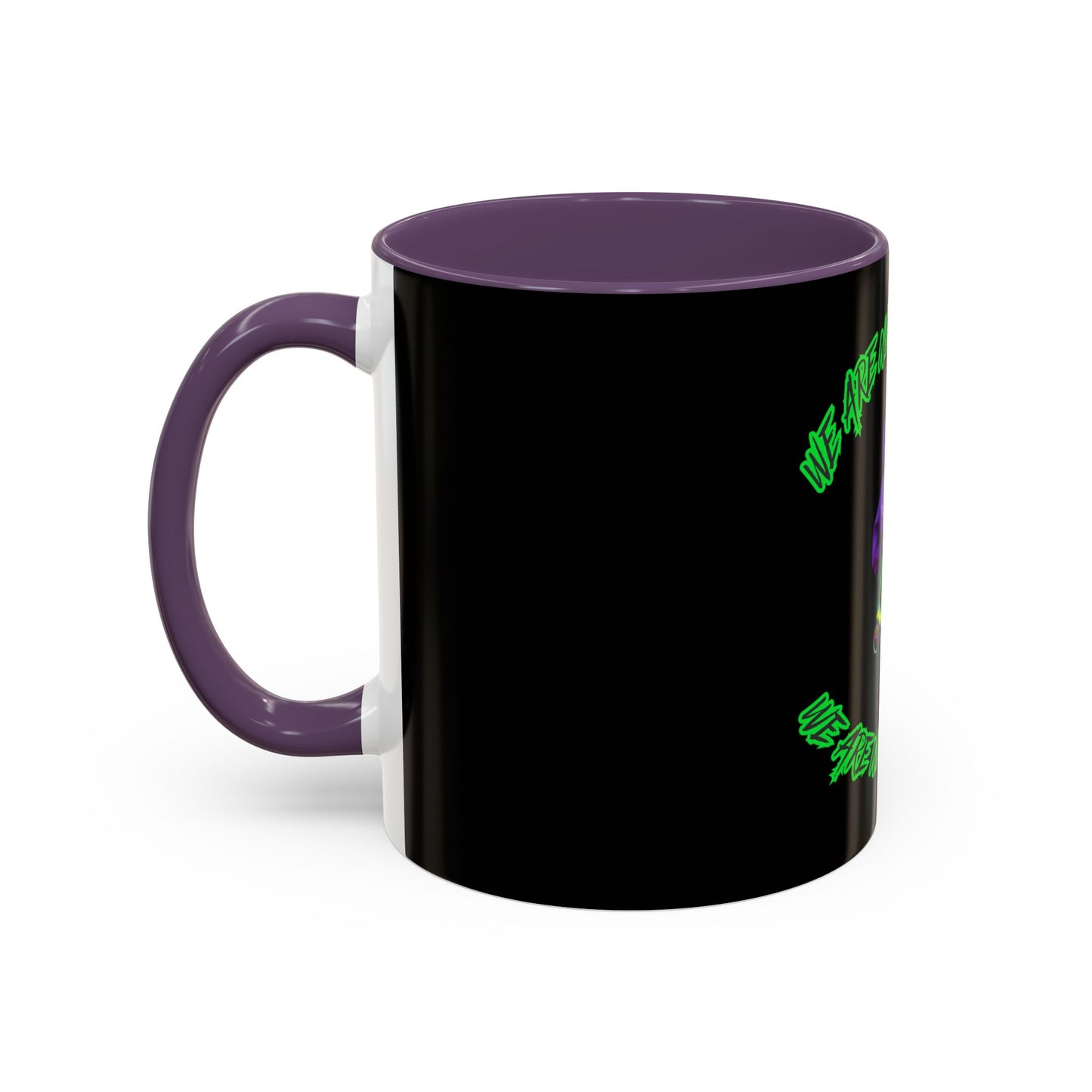 Alien Vibes Accent Coffee Mug - "We Are Not The Same" Design - Fun Gift for Sci-Fi Lovers