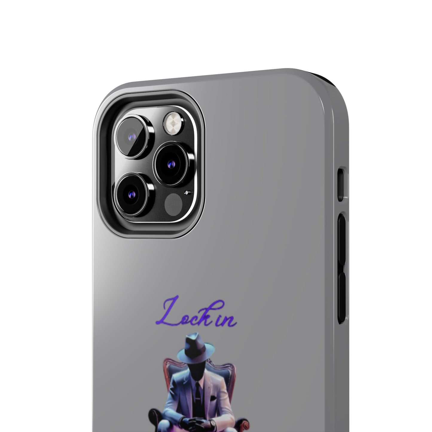 Phone case- Lock In, Stay Disciplined Tough Phone Case - Durable Protection