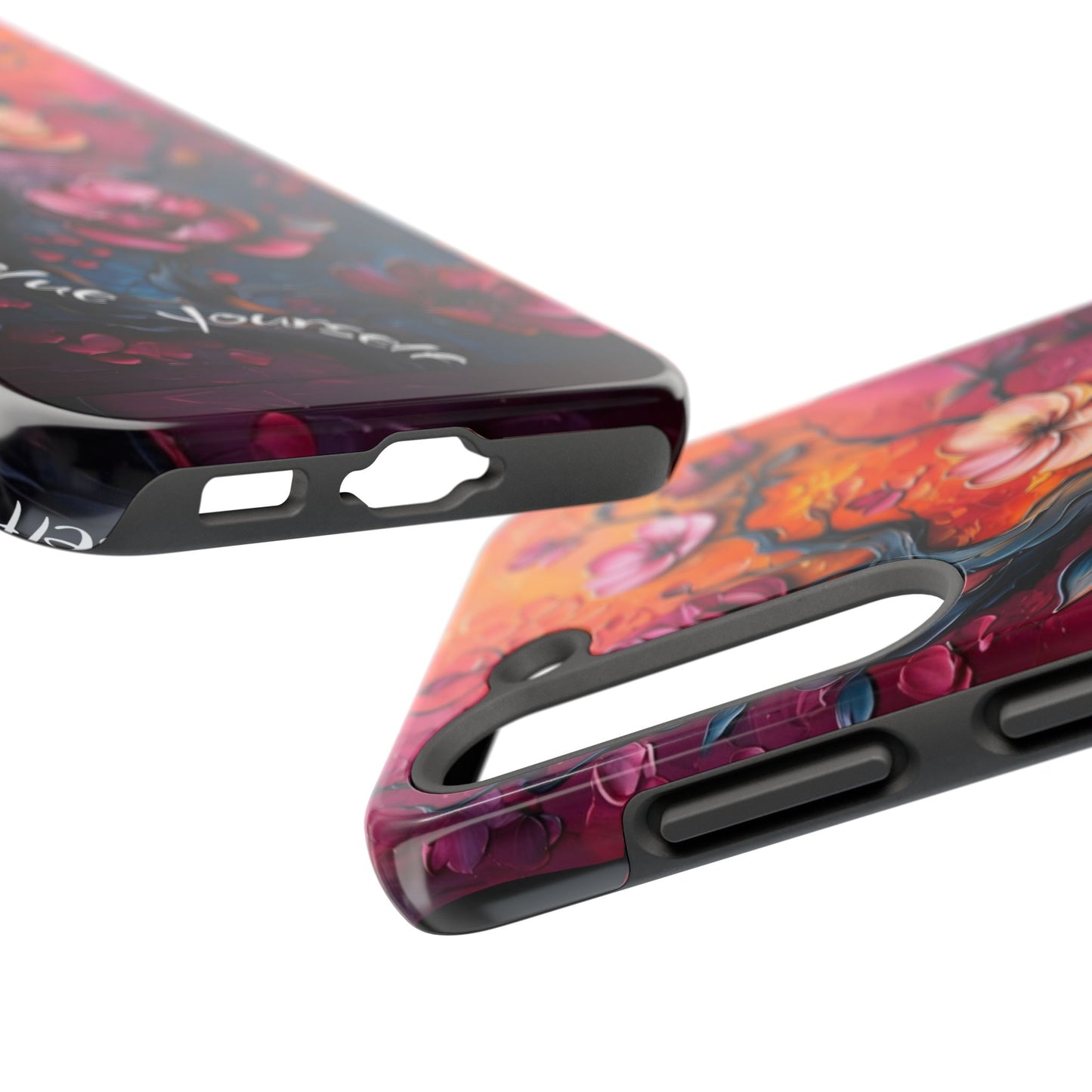 Value Yourself Floral Tough Phone Case