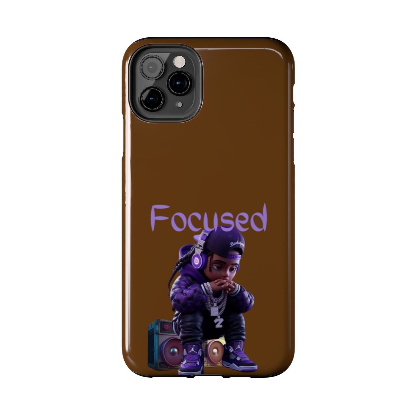 Phone Case- Focused Tough Case- Durable Protection