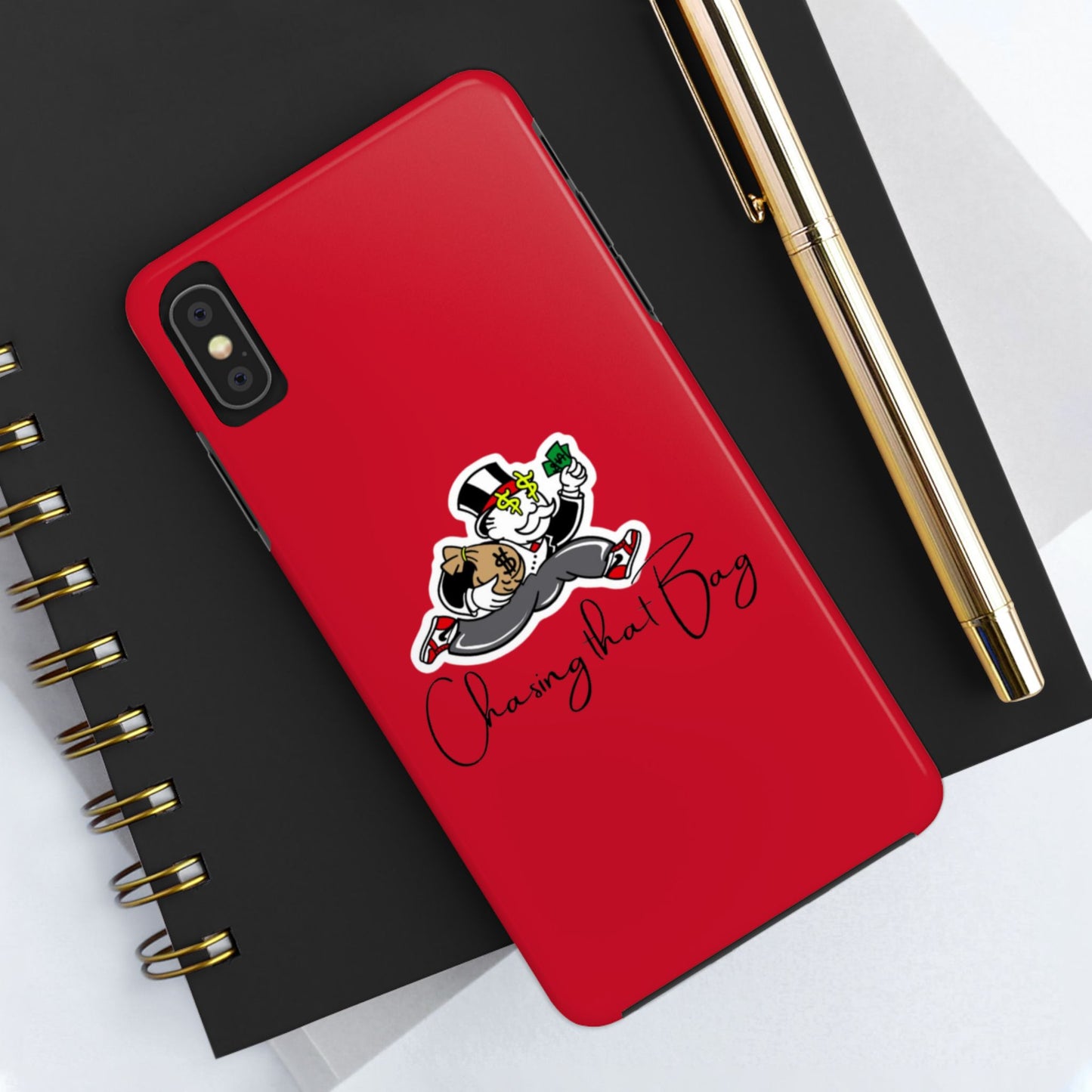 Phone Case- Chasin That Bag Tough Case- Durable Protection