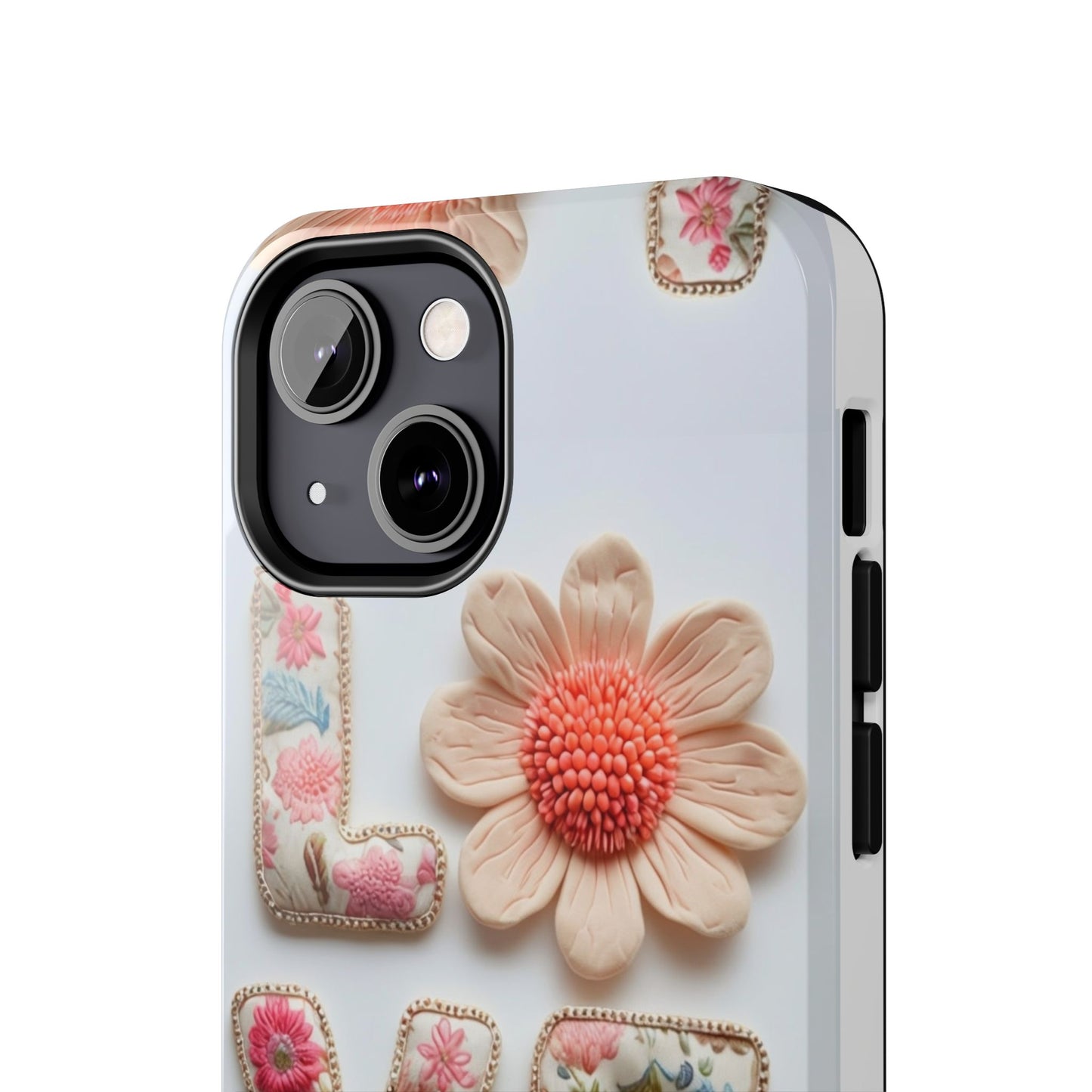 Floral 'Love Yourself' Tough Phone Case