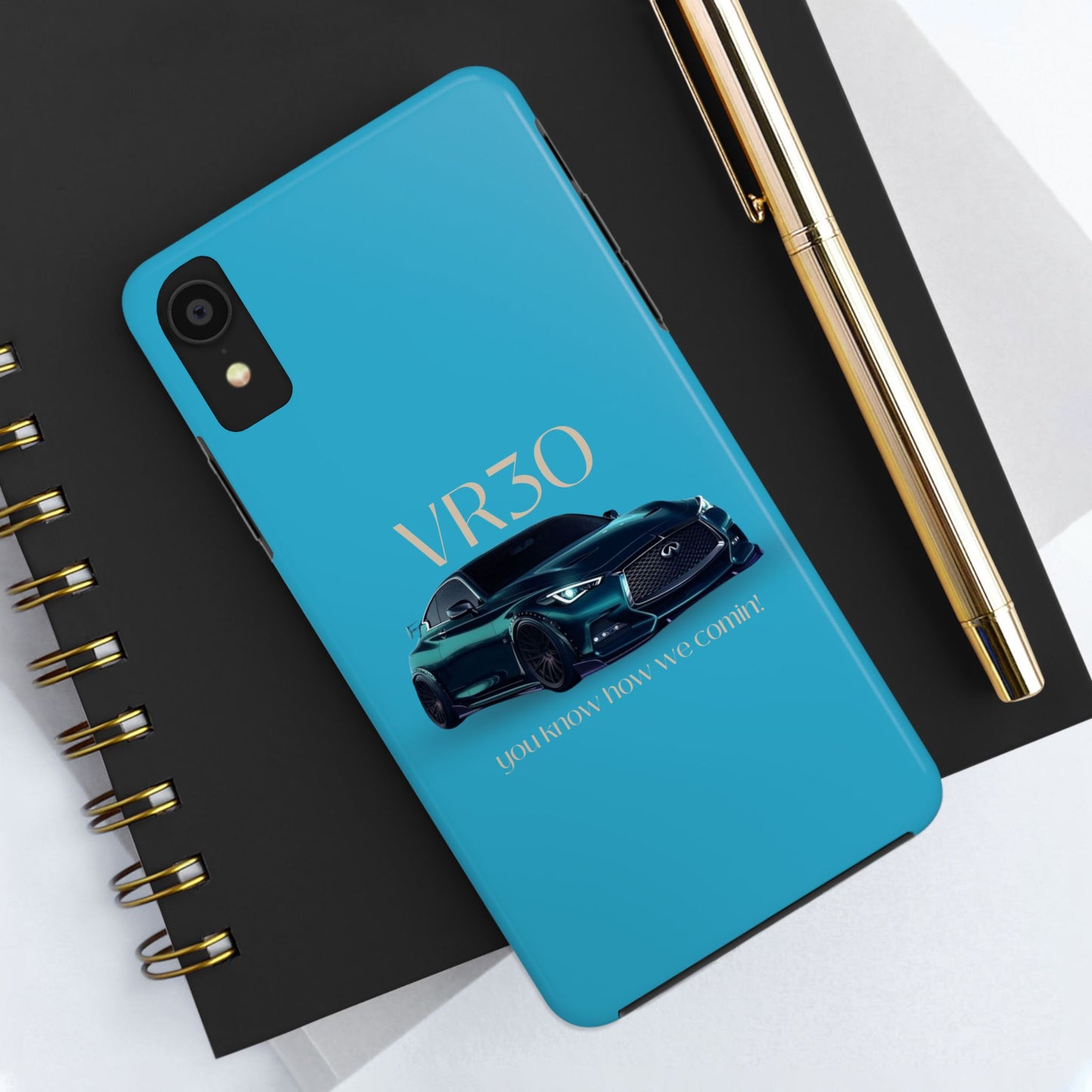 VR30 Sports Car Tough Phone Case - Stylish and Durable Protection for Car Enthusiasts