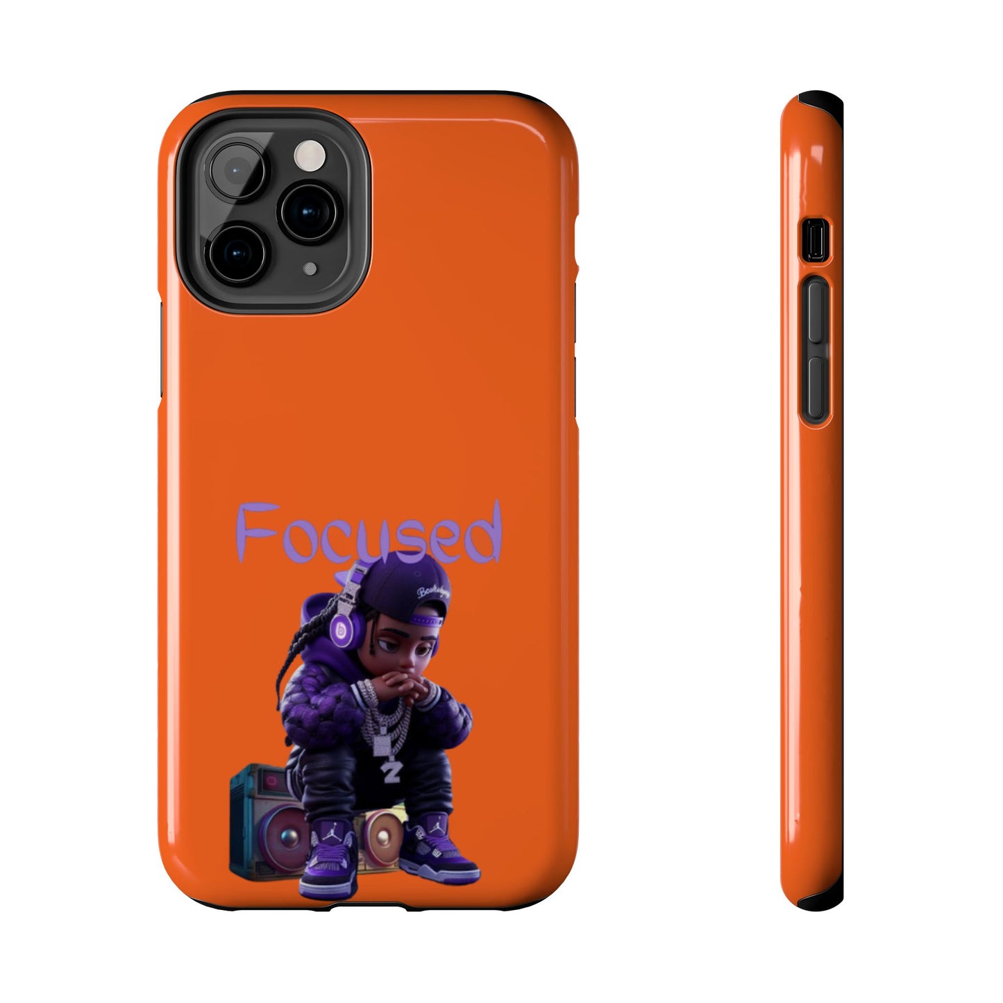 Phone Case- Focused Tough Case- Durable Protection