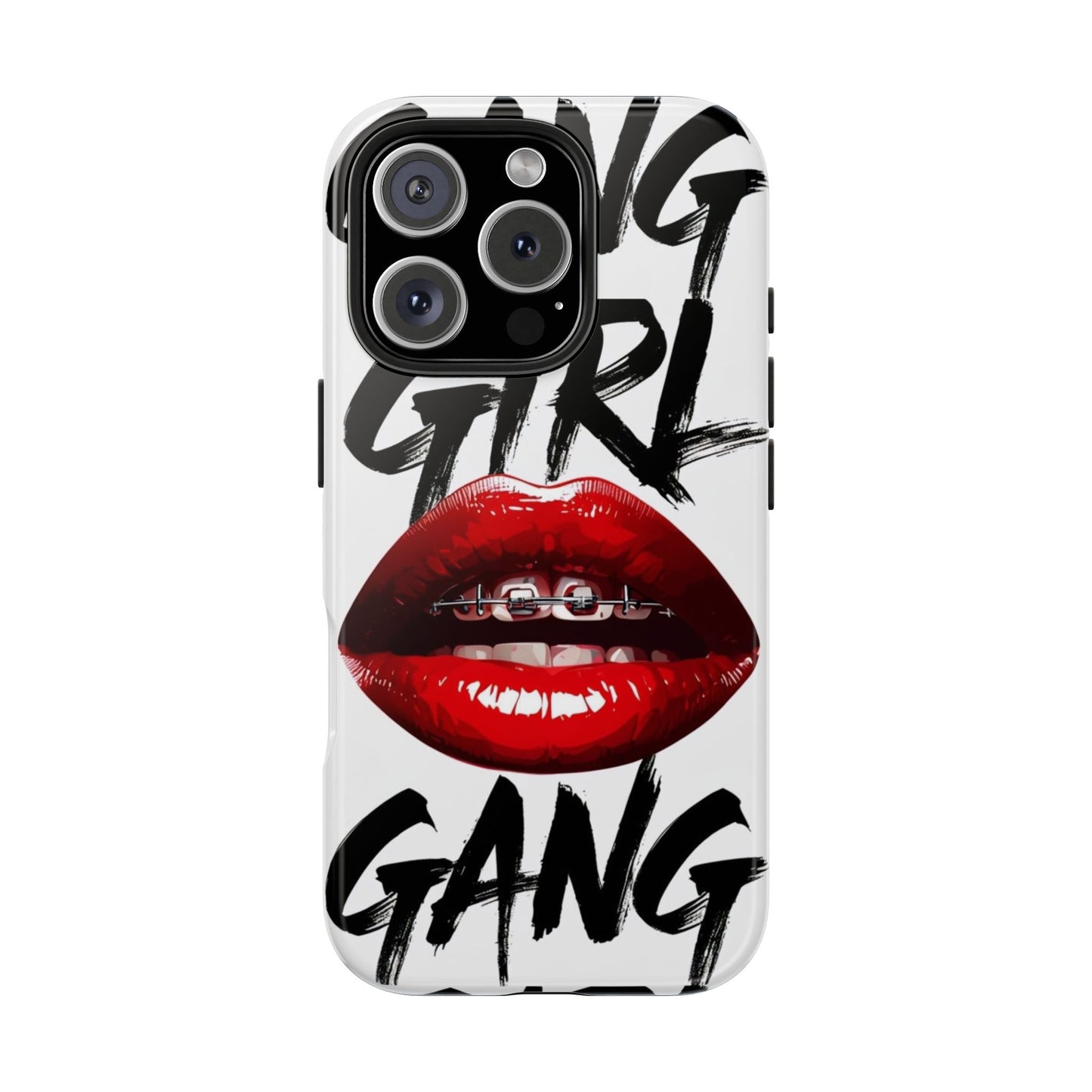 Bold 'Girl Gang' Tough Phone Case – Protective and Stylish Accessory for Trendsetters