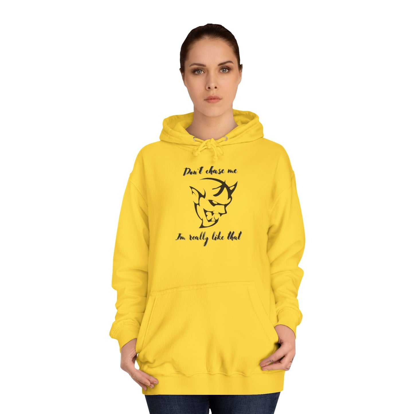 Lava Red "Don’t Chase Me, I’m Really Like That" Sweater – Bold Statement Pullover