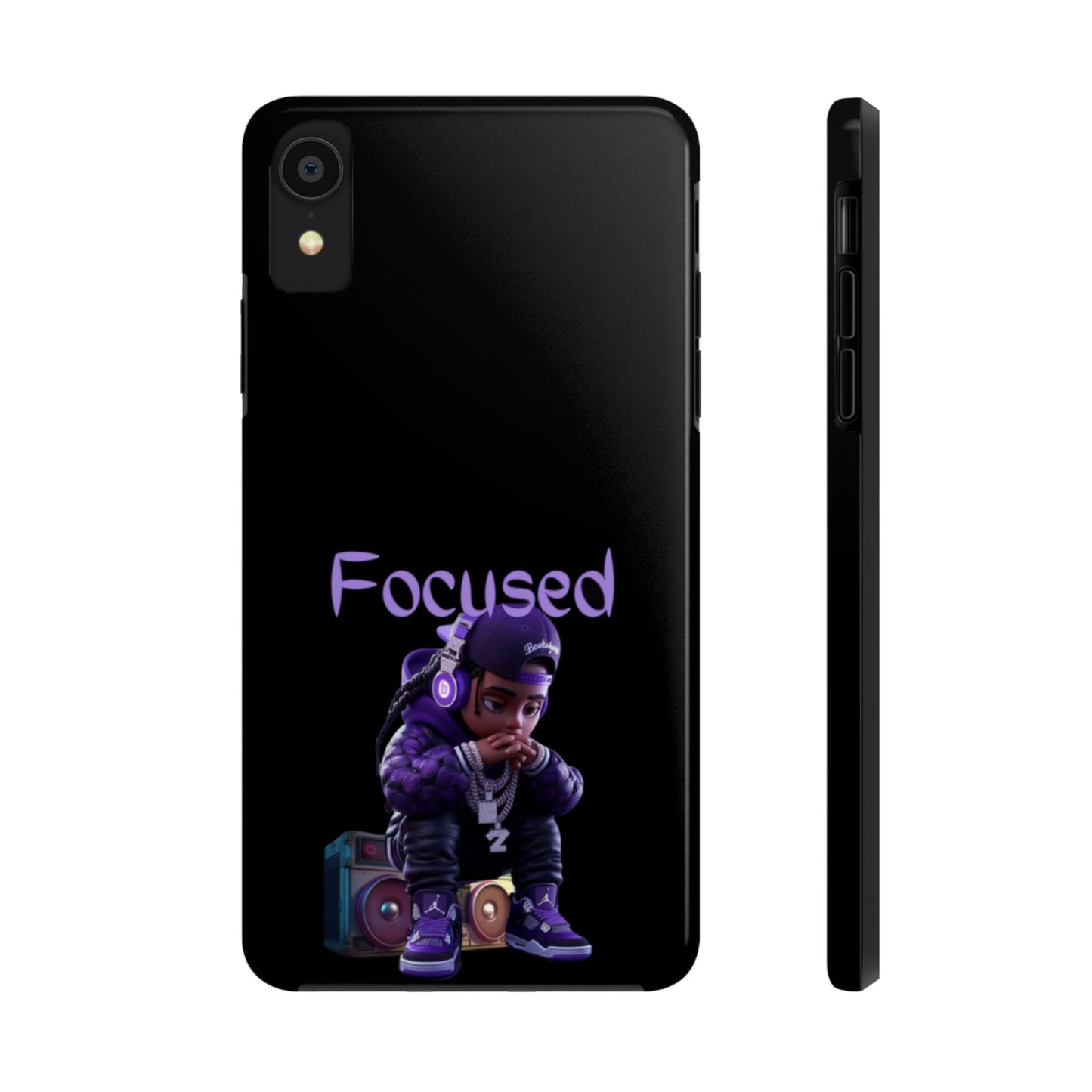 Phone case- Focused Tough Phone Case - Durable Protection