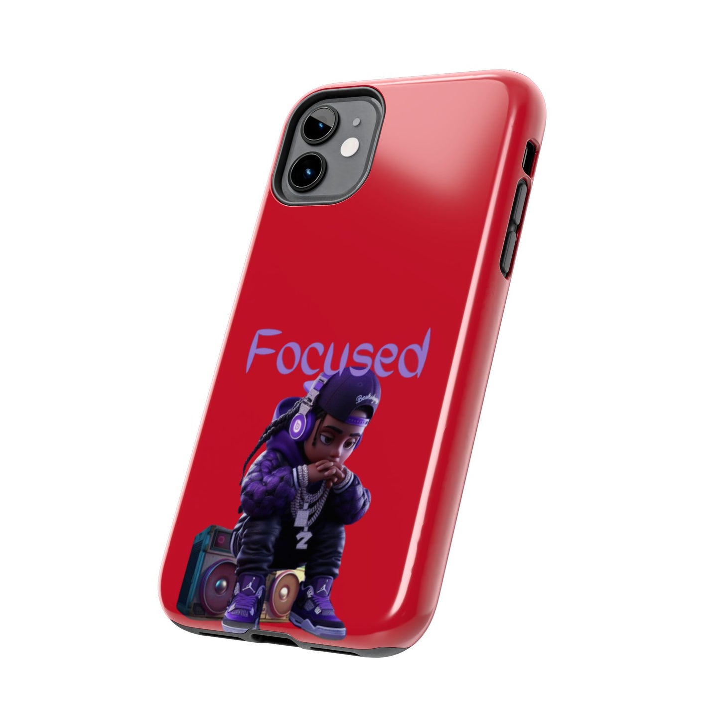 Phone Case- Focused Tough Case- Durable Protection