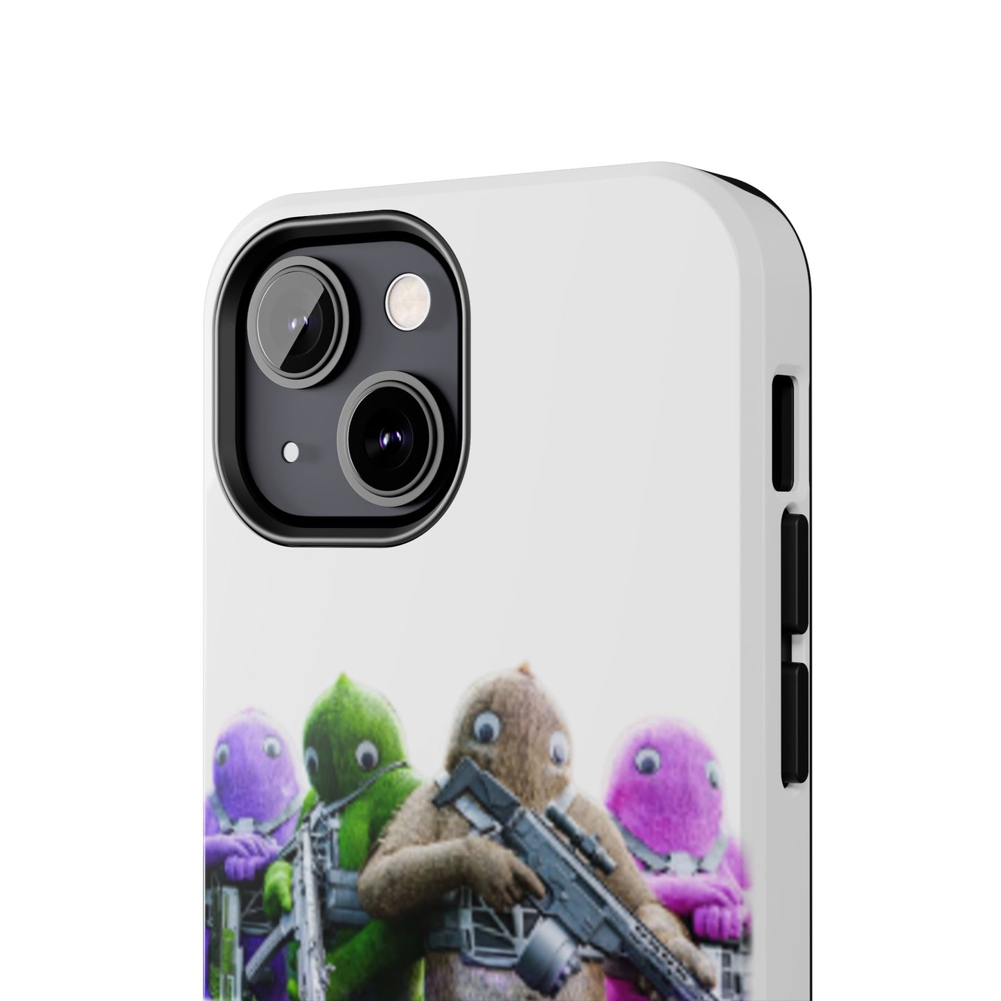 Cool Cartoon-Inspired Tough Phone Case - 'SWEATS'