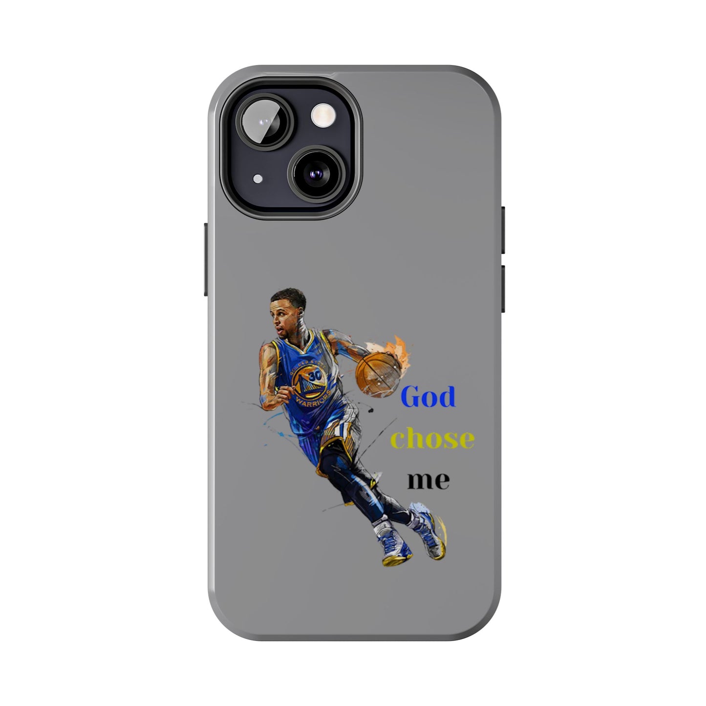 Phone case- God Chose Me Tough Phone Case - Durable Protection
