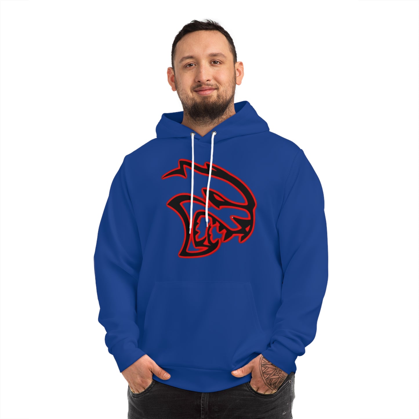 Blueberry Surge Hoodie for Men– Hellcat Fans High-Speed Power Lifestyle Wear
