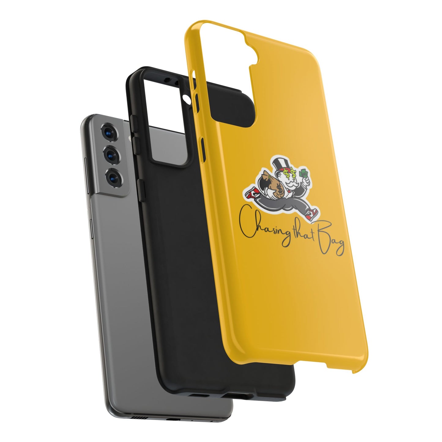 Phone Case- Chasing That Bag Tough Case- Durable Protection