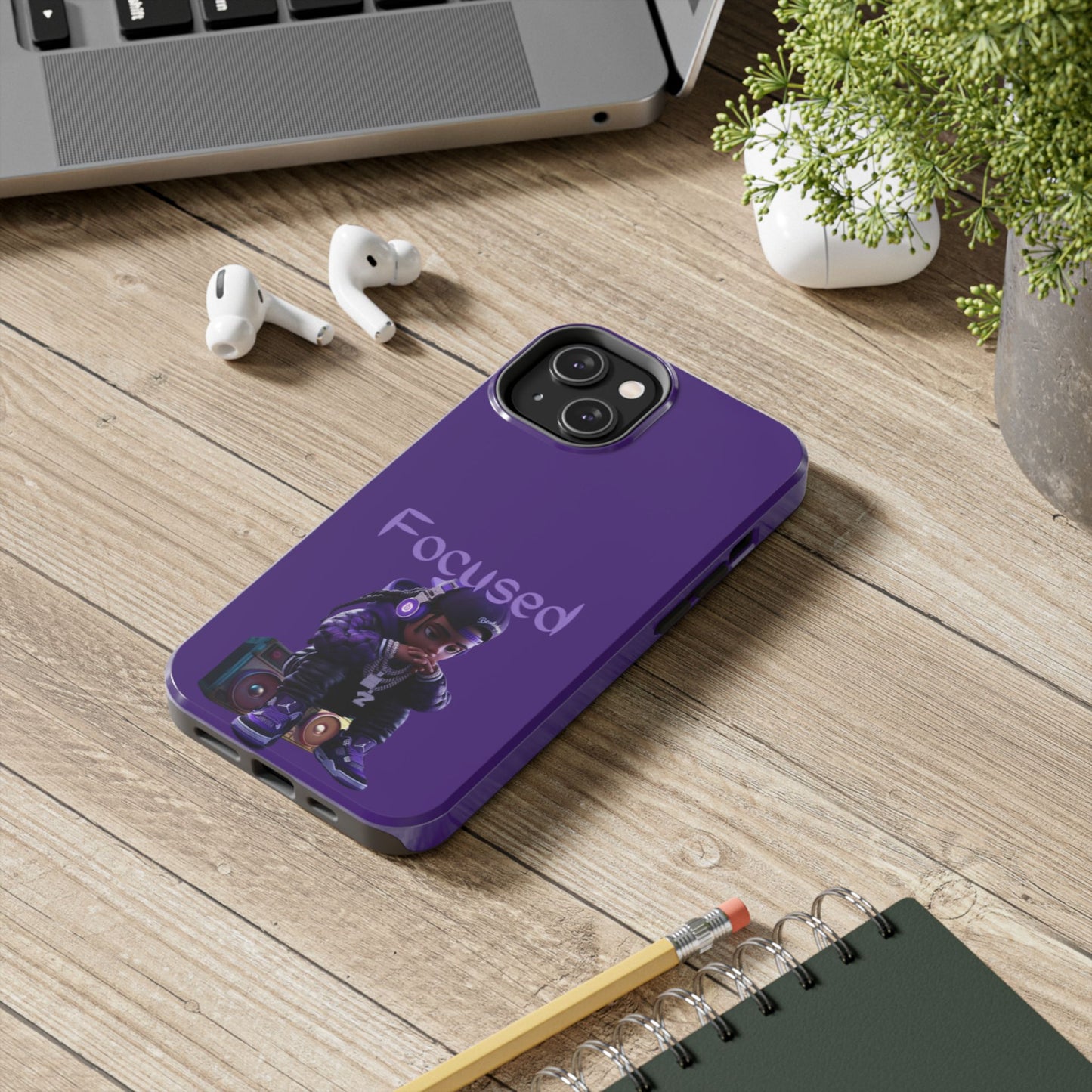 Phone Case- Focused Tough Case- Durable Protection