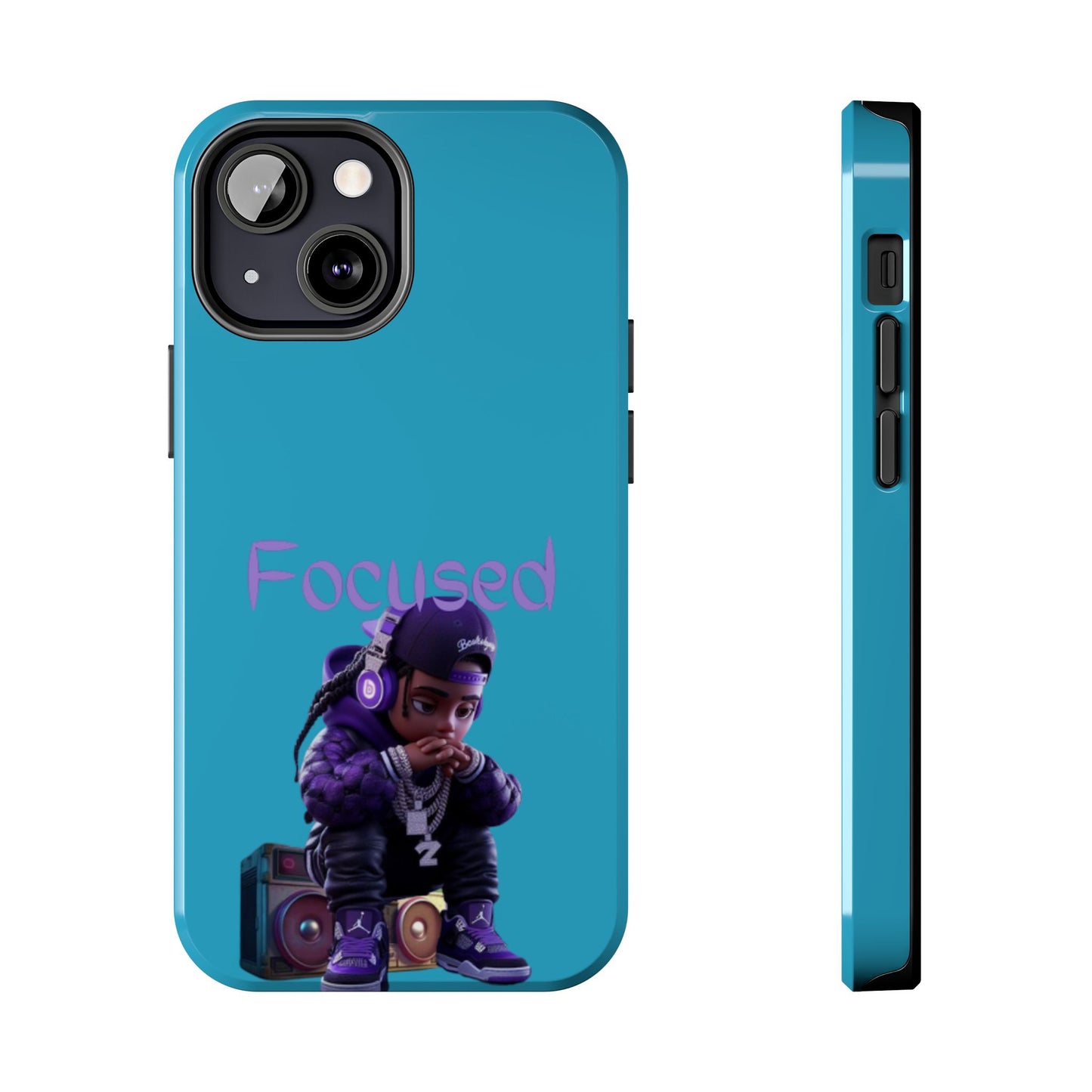 Phone Case- Focused Tough Case- Durable Protection