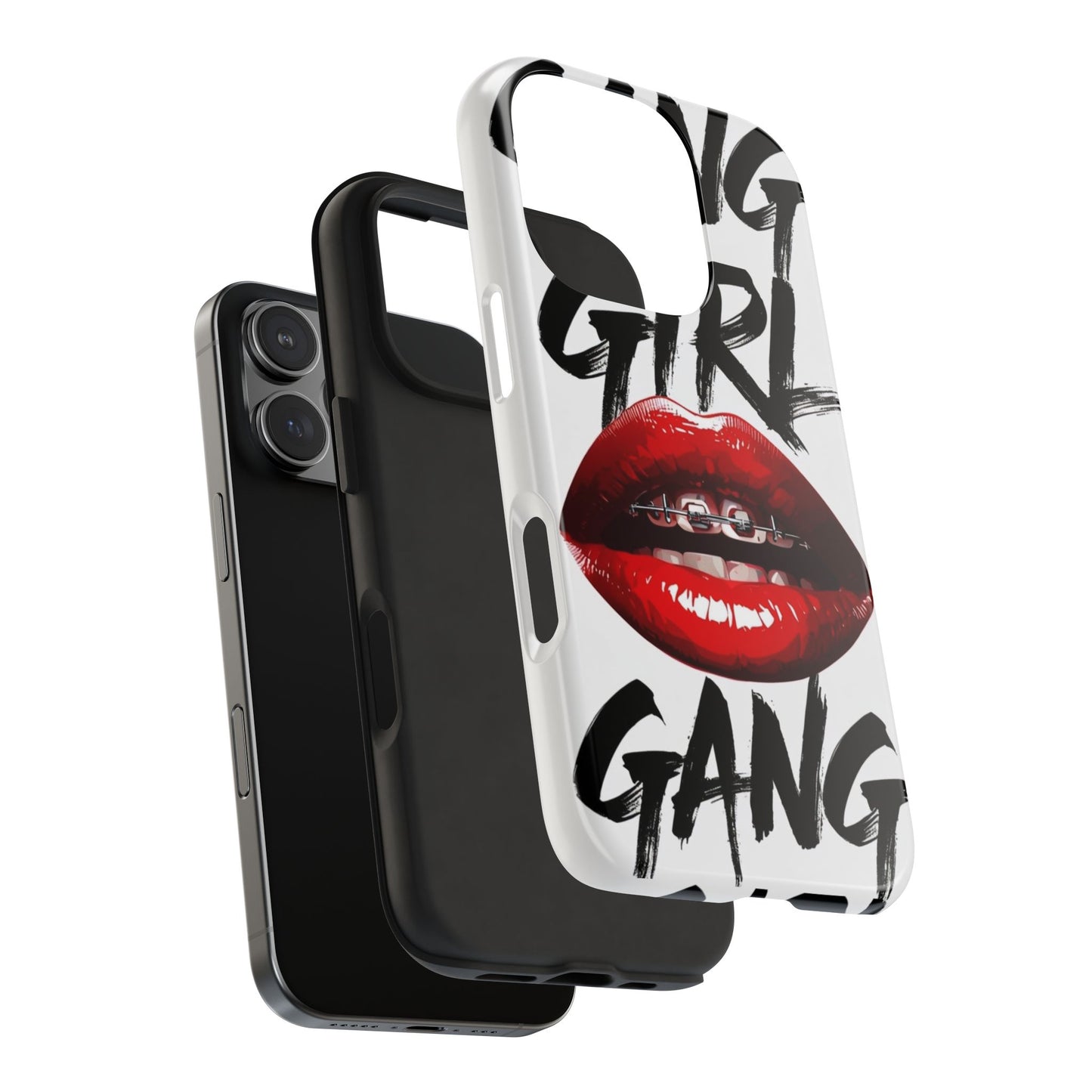 Bold 'Girl Gang' Tough Phone Case – Protective and Stylish Accessory for Trendsetters