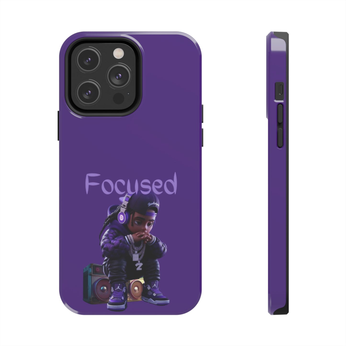 Phone Case- Focused Tough Case- Durable Protection
