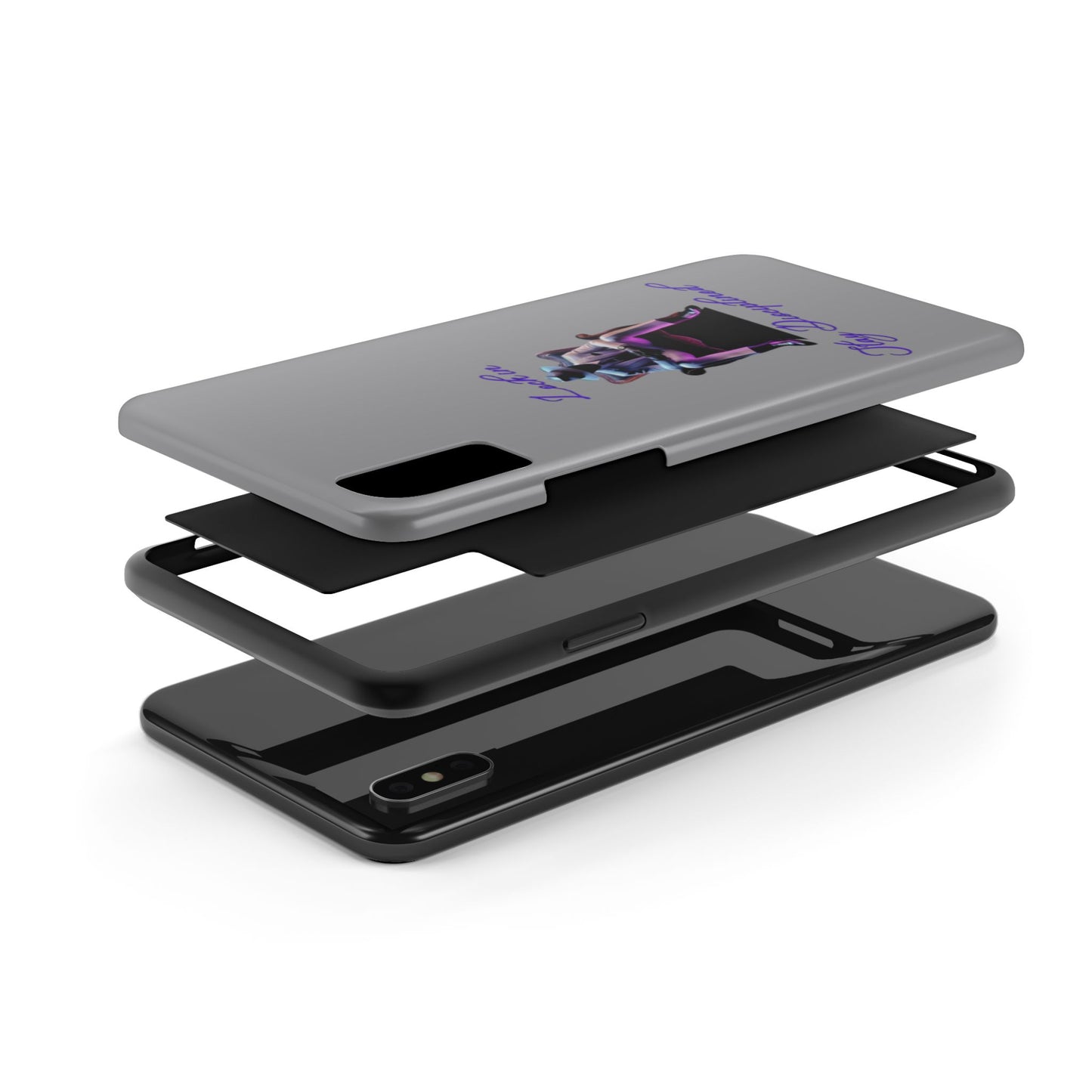 Phone case- Lock In, Stay Disciplined Tough Phone Case - Durable Protection