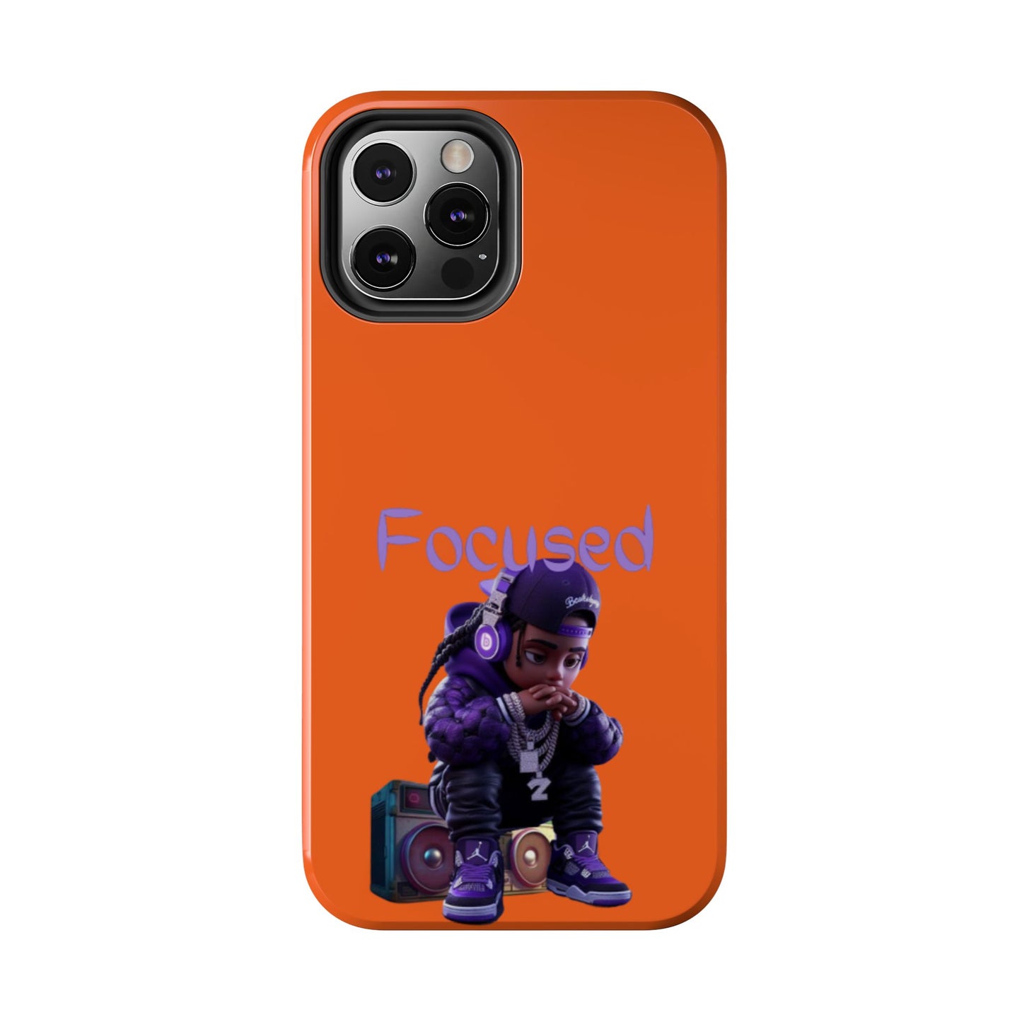Phone Case- Focused Tough Case- Durable Protection