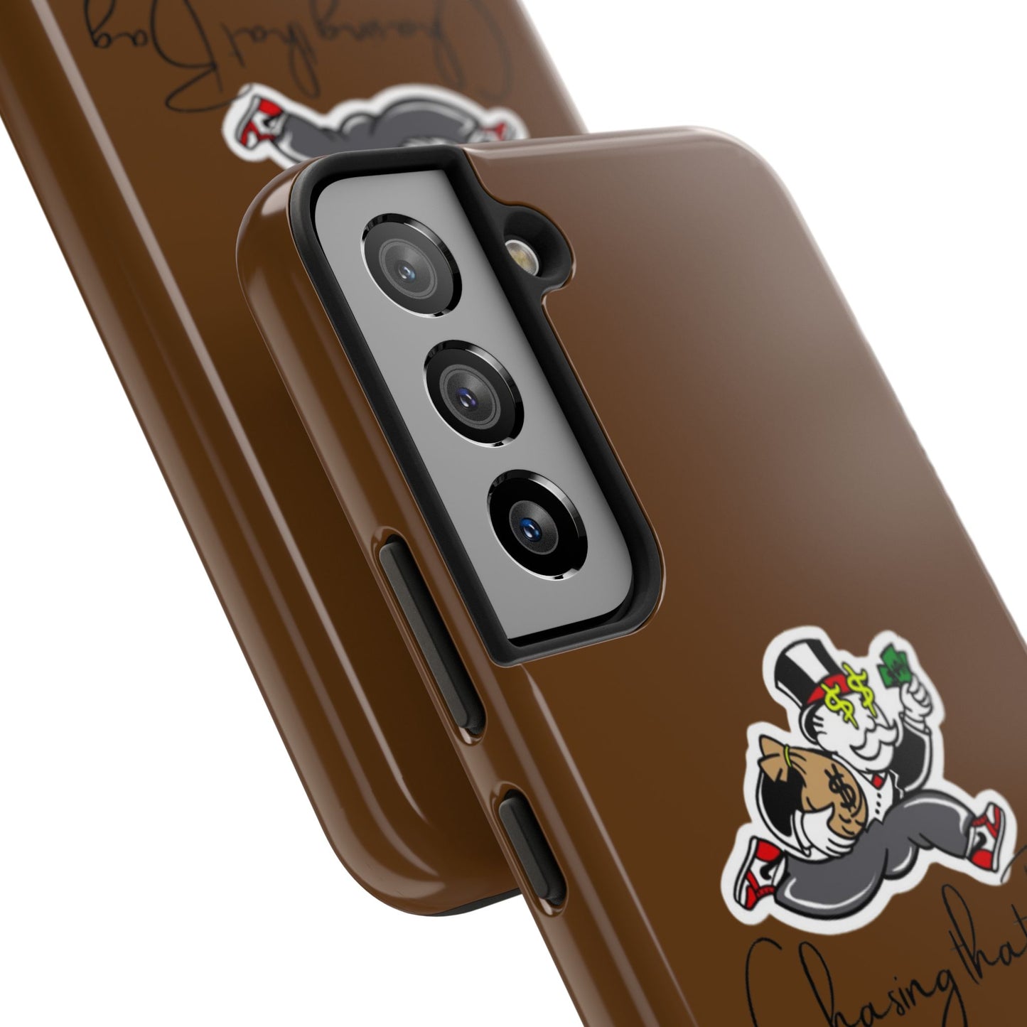 Phone Case- Chasing That Bag Tough Case- Durable Protection