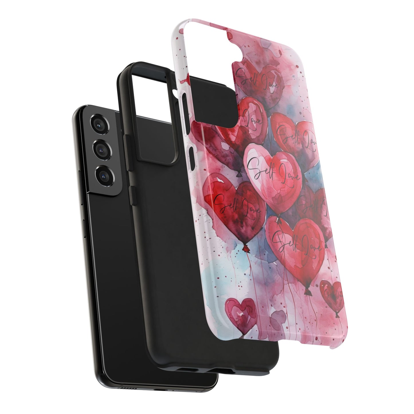 Tough Phone Cases Heart Design
