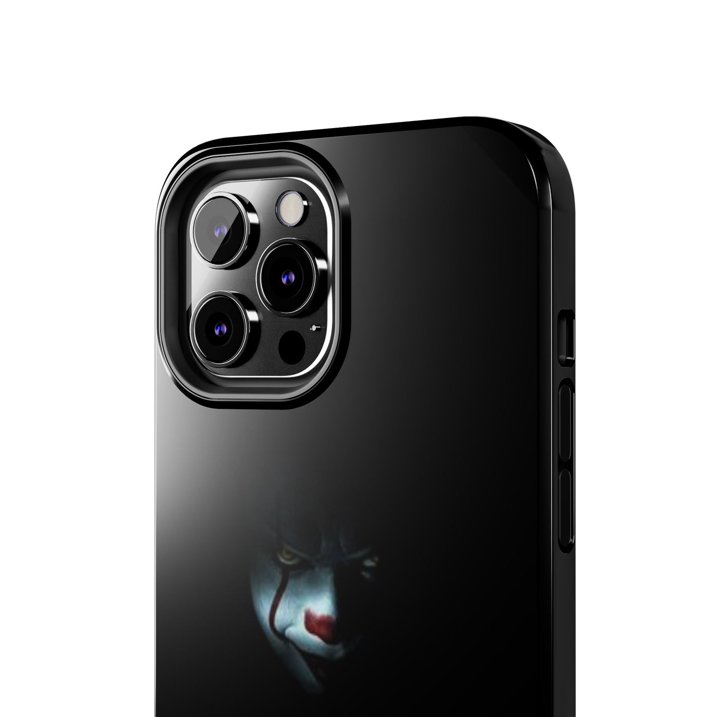 🤡 Creepy Clown Tough Phone Case – "Don’t Touch My Phone" Design for iPhone & Android