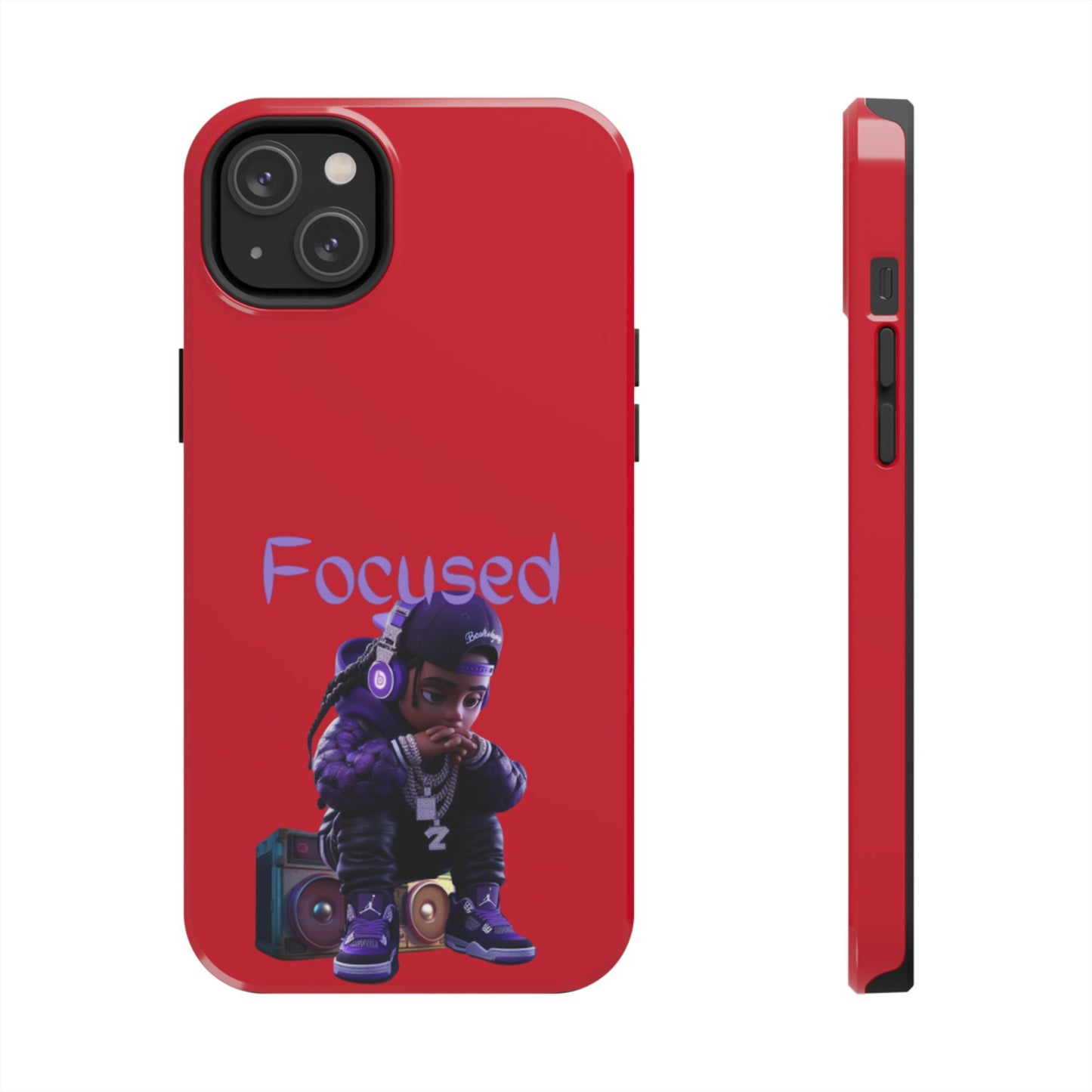 Phone Case- Focused Tough Case- Durable Protection