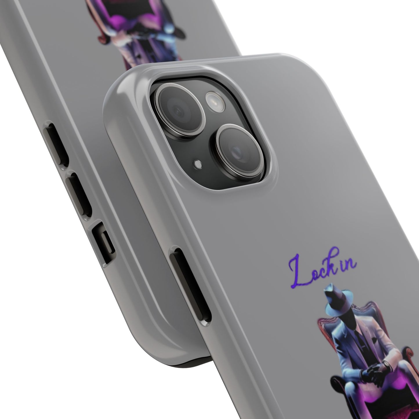 Phone case- Lock In, Stay Disciplined Tough Phone Case - Durable Protection