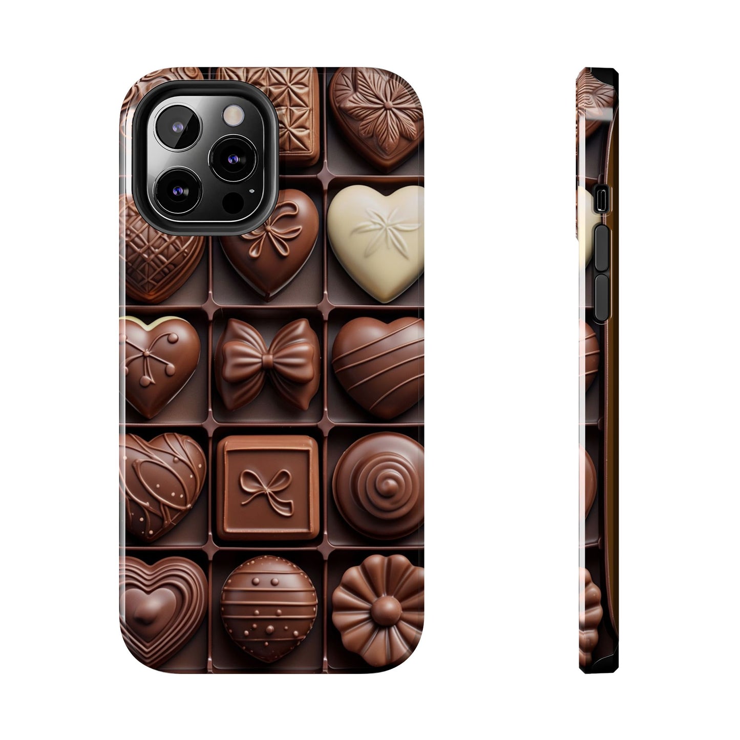Chocolate Love Tough Phone Case - Perfect for Valentine's Day or Sweet Treat Lovers