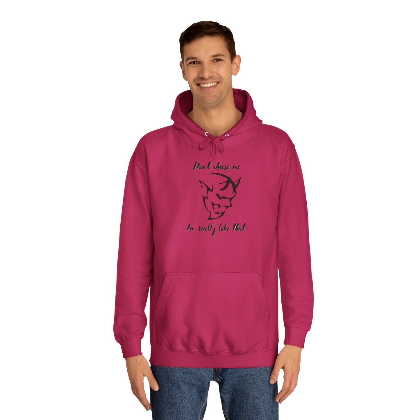 Lava Red "Don’t Chase Me, I’m Really Like That" Sweater – Bold Statement Pullover