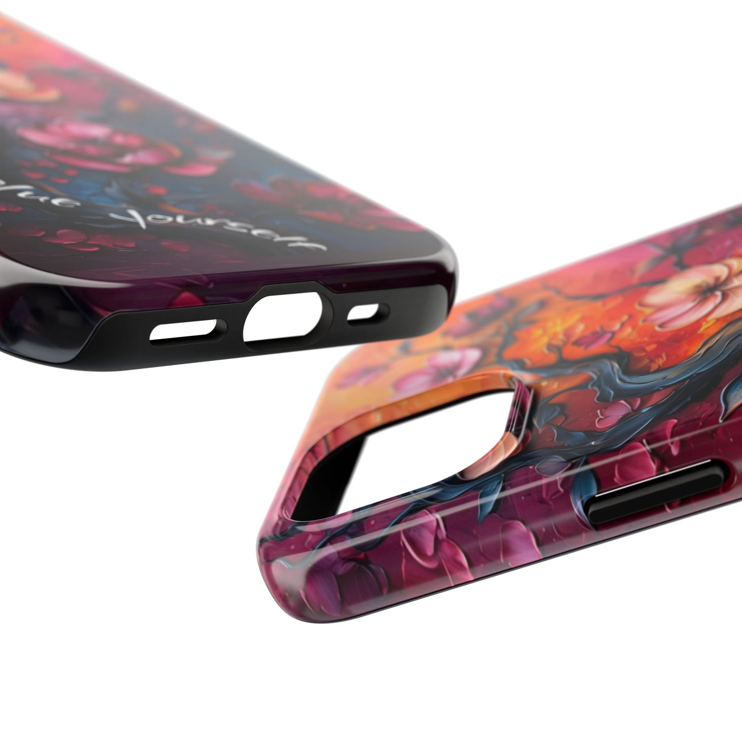 Value Yourself Floral Tough Phone Case