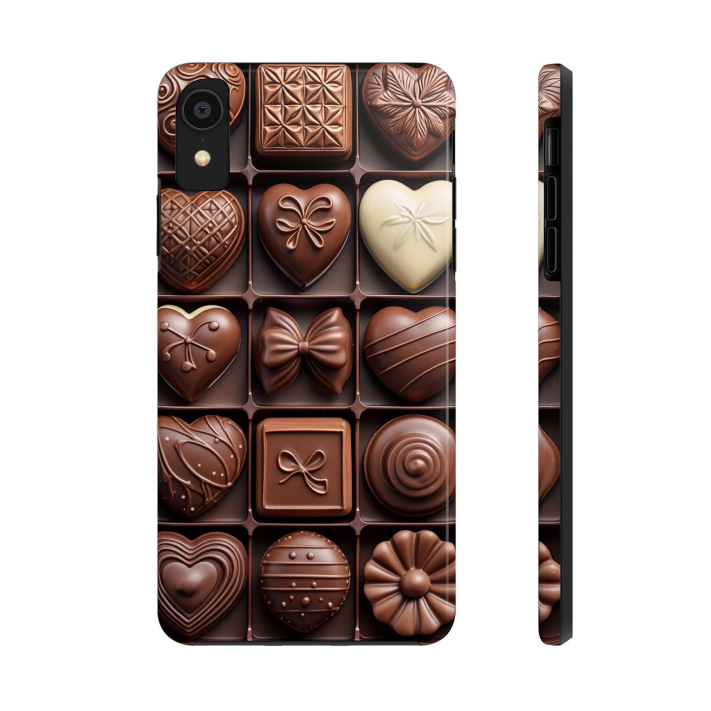 Chocolate Love Tough Phone Case - Perfect for Valentine's Day or Sweet Treat Lovers