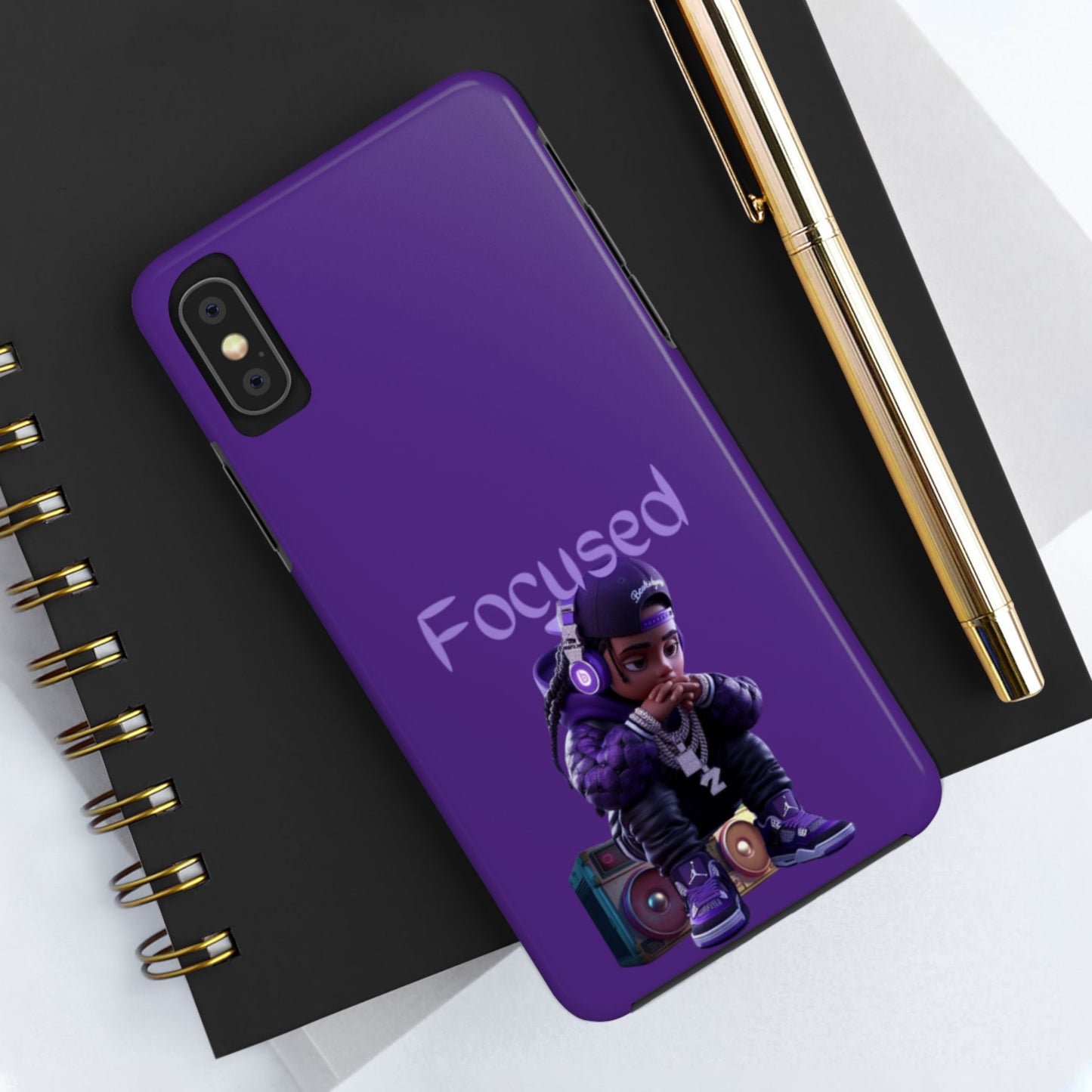 Phone Case- Focused Tough Case- Durable Protection
