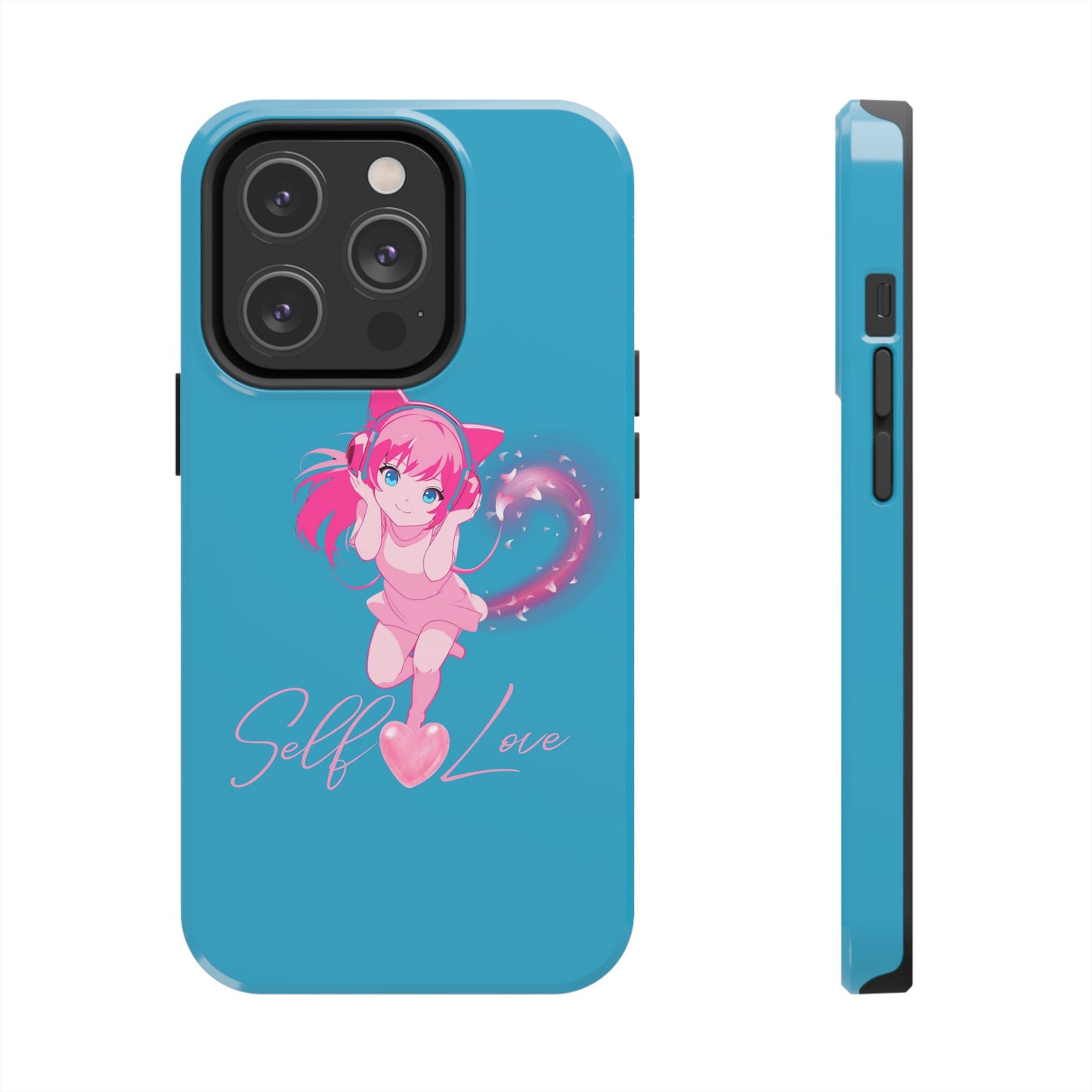 Self Love Tough Phone Case for Anime Lovers