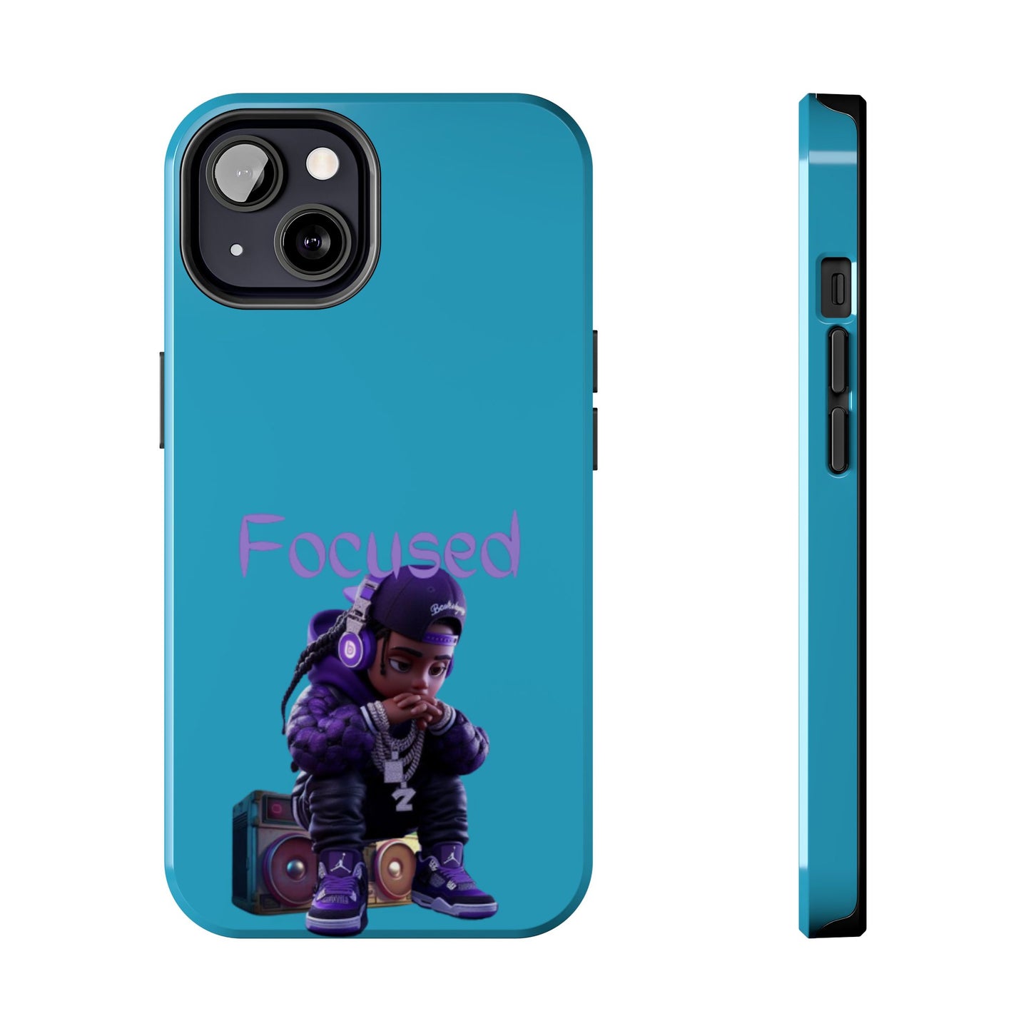 Phone Case- Focused Tough Case- Durable Protection