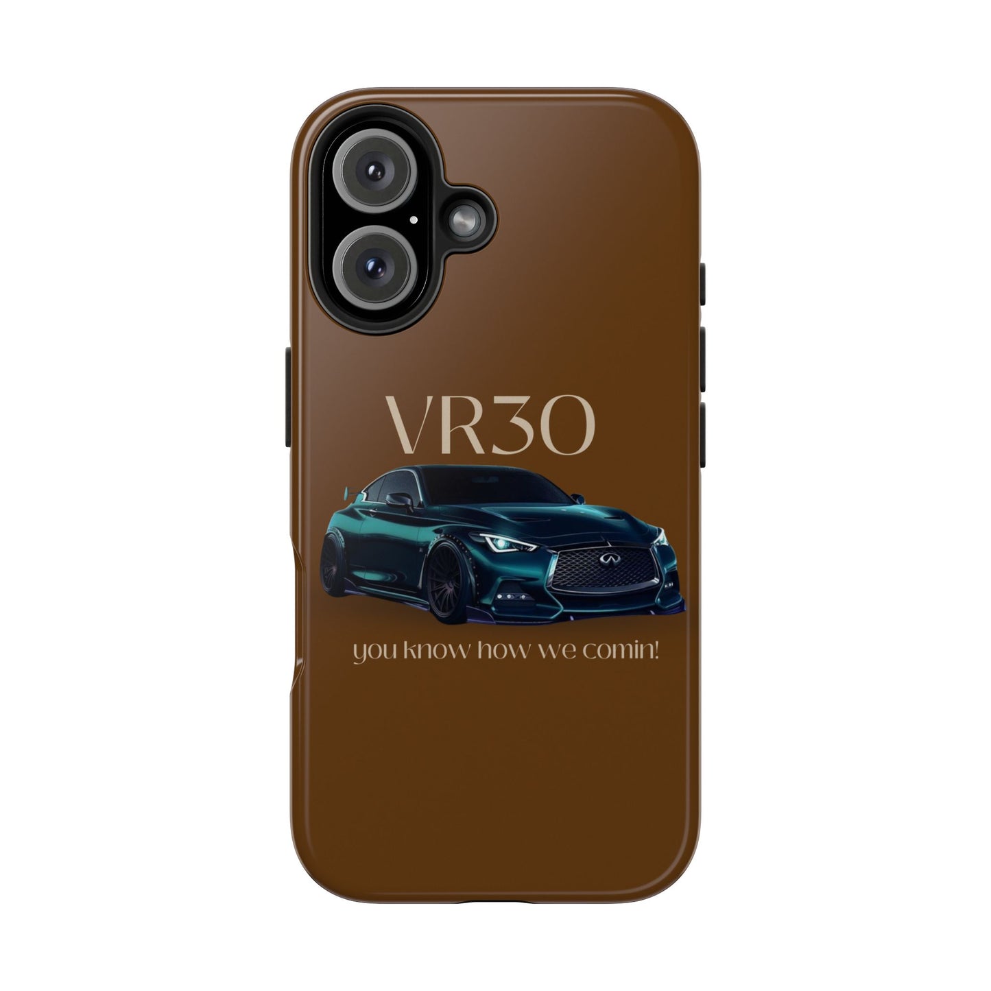 VR30 Sports Car Tough Phone Case - Stylish and Durable Protection for Car Enthusiasts