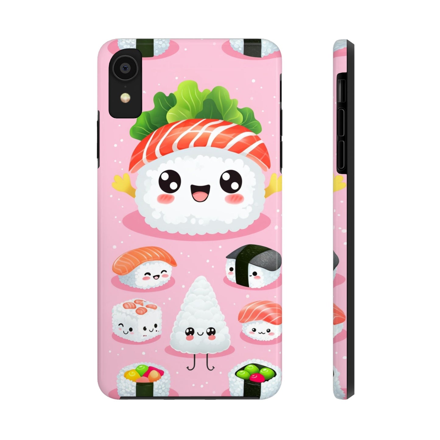 Adorable Sushi Tough Phone Case | Cute Kawaii Design for Food Lovers