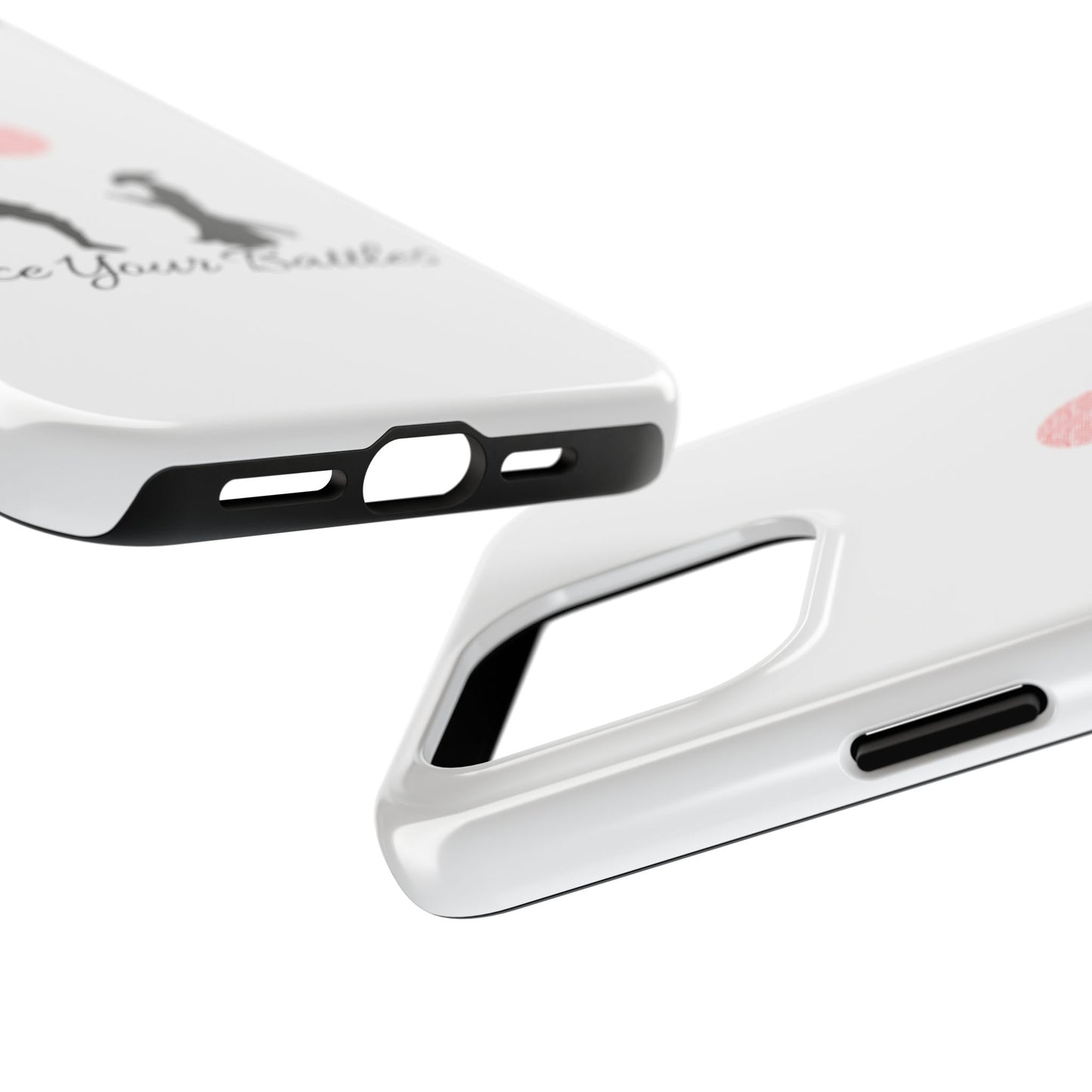 Phone case- Face Your Battles Tough Phone Case - Durable Protection
