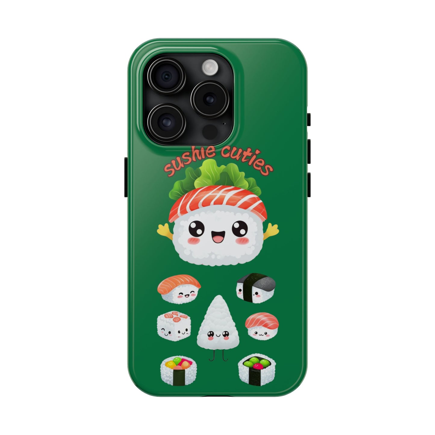 π£ Cute Sushi Buddies Tough Phone Case β Durable & Adorable for iPhone & Android!