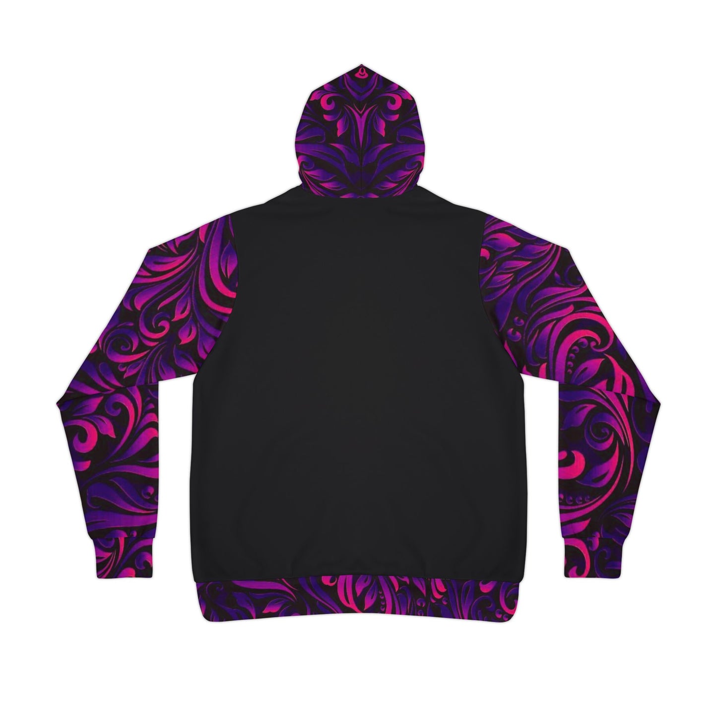 "Blessed Purple & Pink Hoodie – Vibrant Floral Faith-Inspired Sweatshirt for Every Occasion"