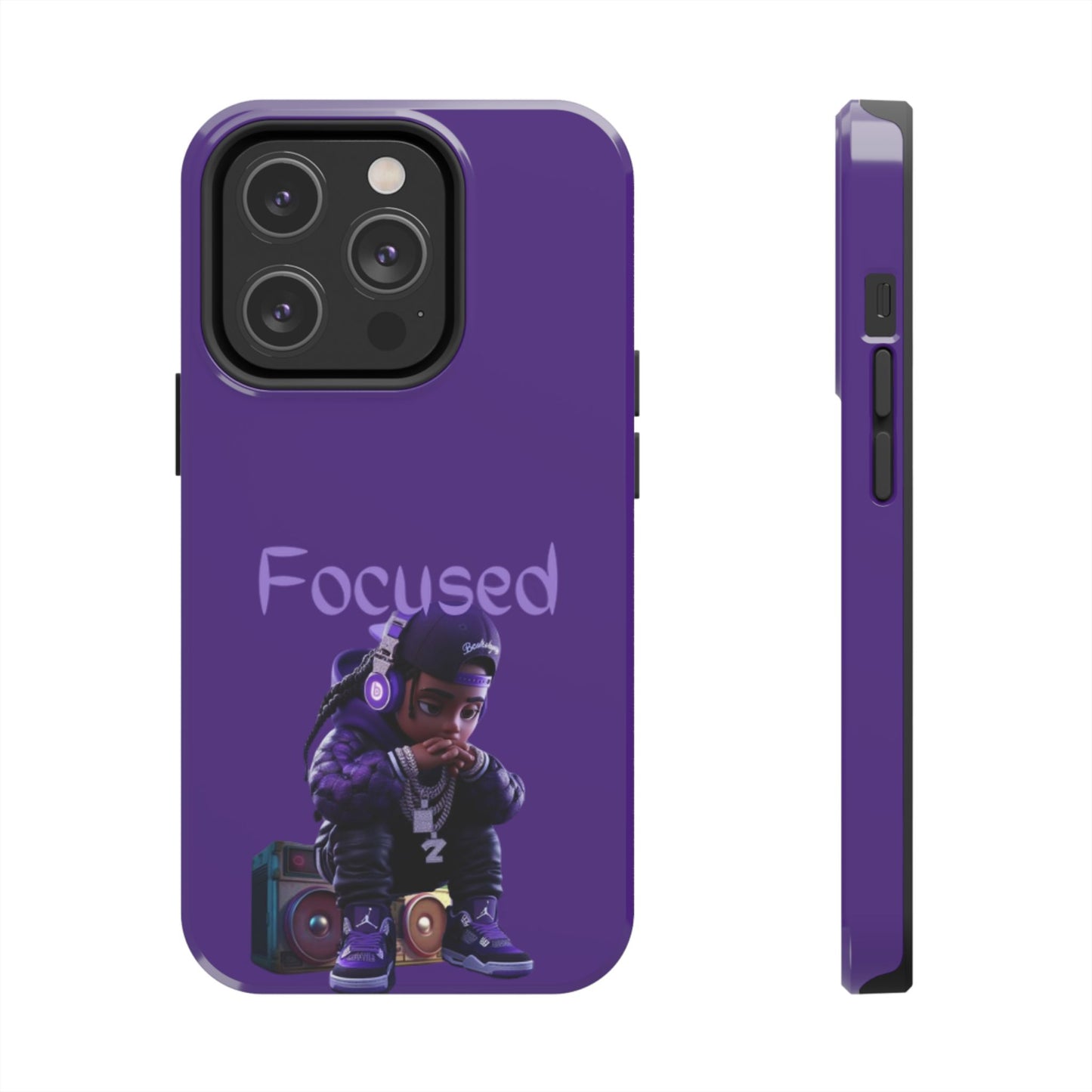 Phone Case- Focused Tough Case- Durable Protection