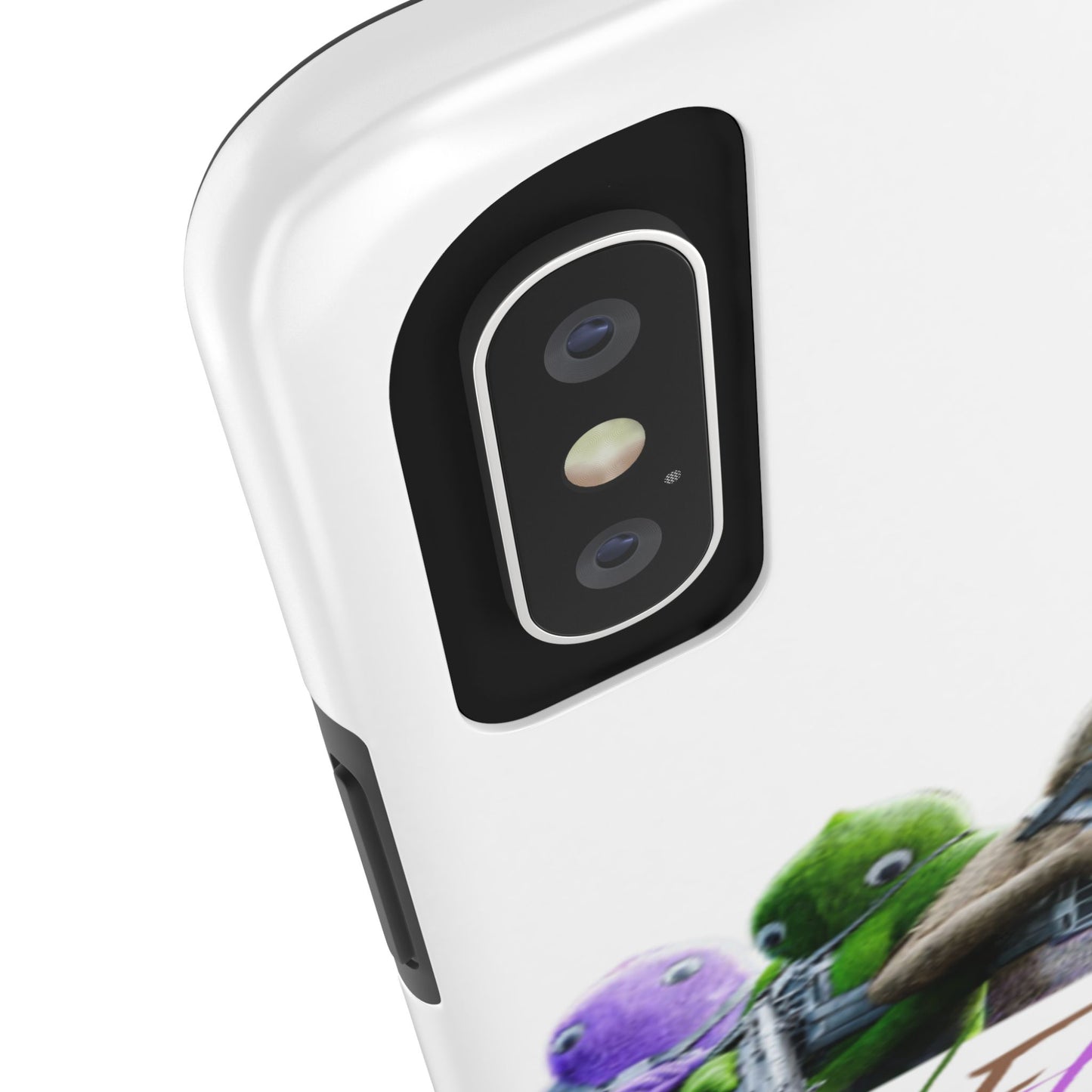 Cool Cartoon-Inspired Tough Phone Case - 'SWEATS'