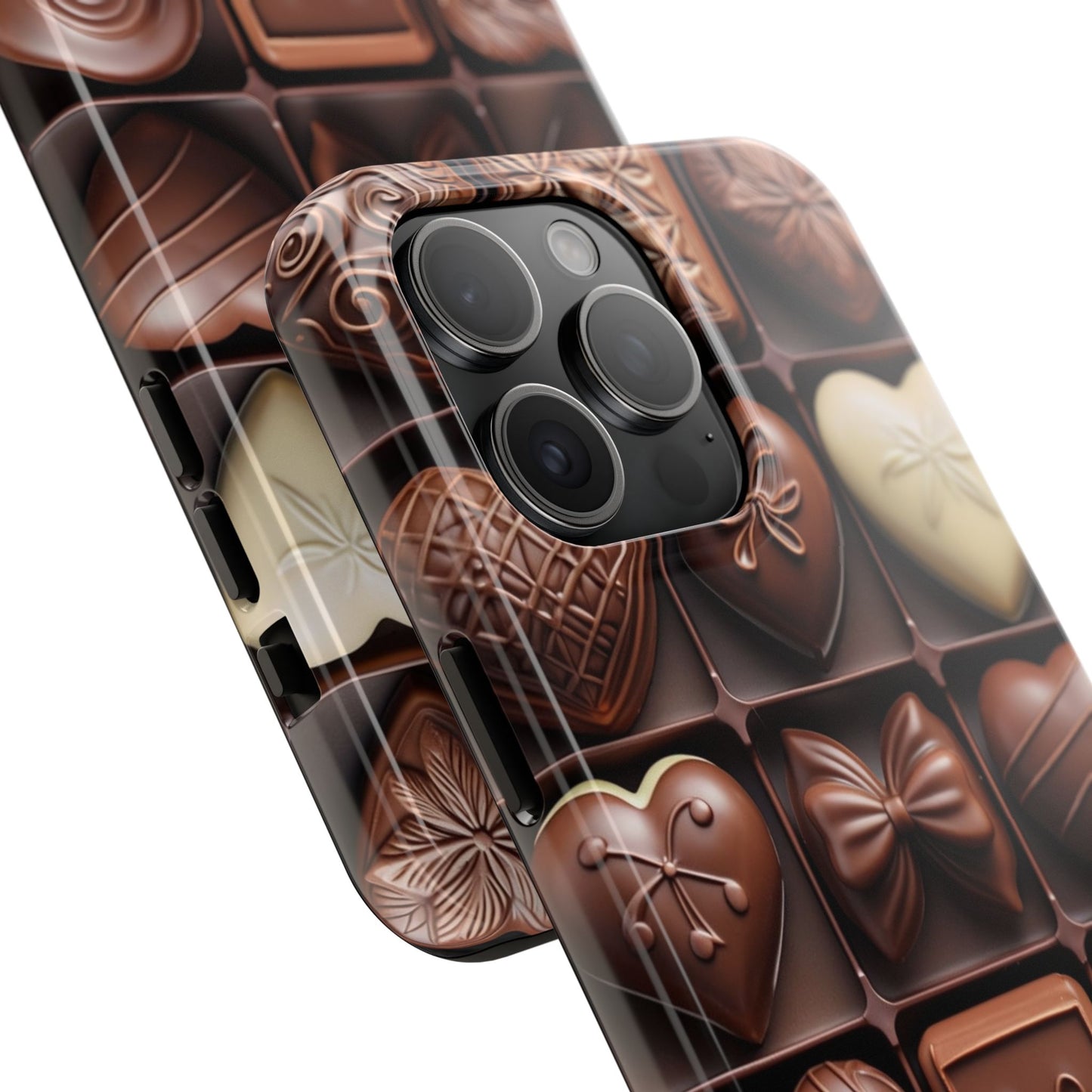 Chocolate Love Tough Phone Case - Perfect for Valentine's Day or Sweet Treat Lovers