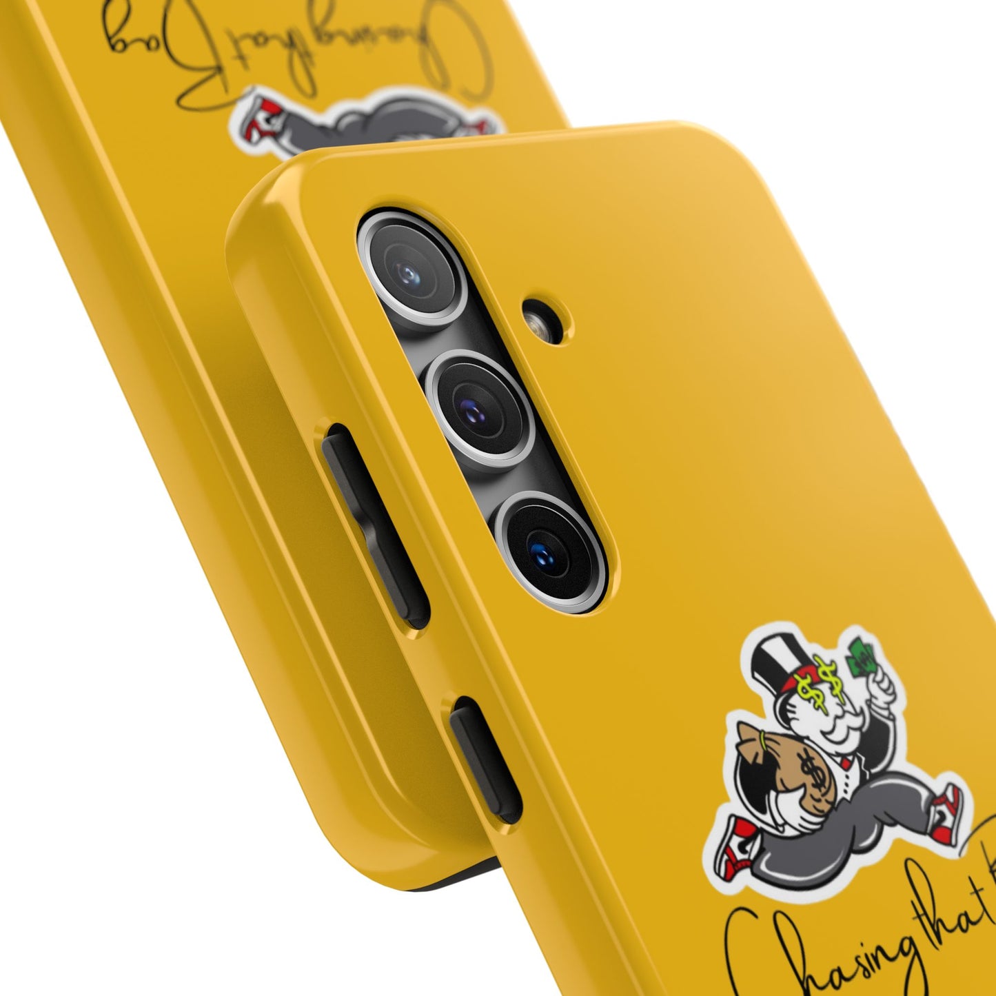 Phone Case- Chasing That Bag Tough Case- Durable Protection