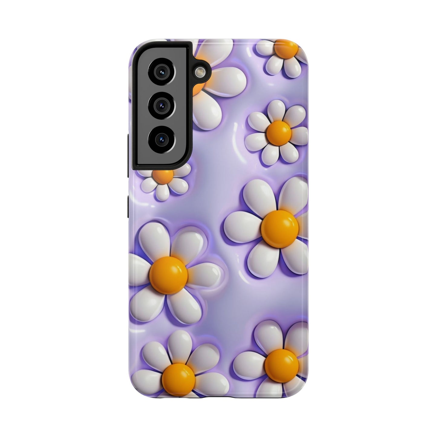 πΌ Floral Tough Phone Case β Vibrant Daisy Spring Design, for iPhones & Androids