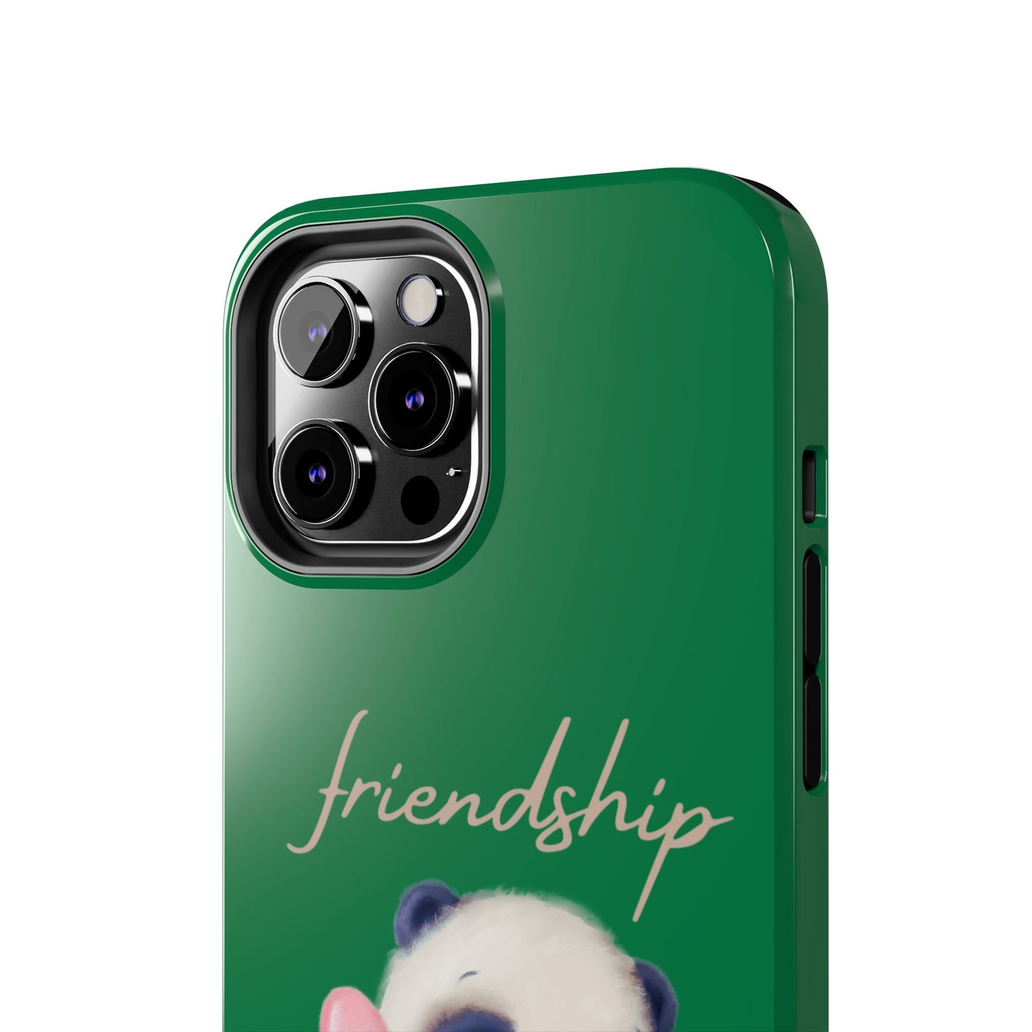 Phone case- Cute Panda Friendship Tough Phone Case - Durable Protection