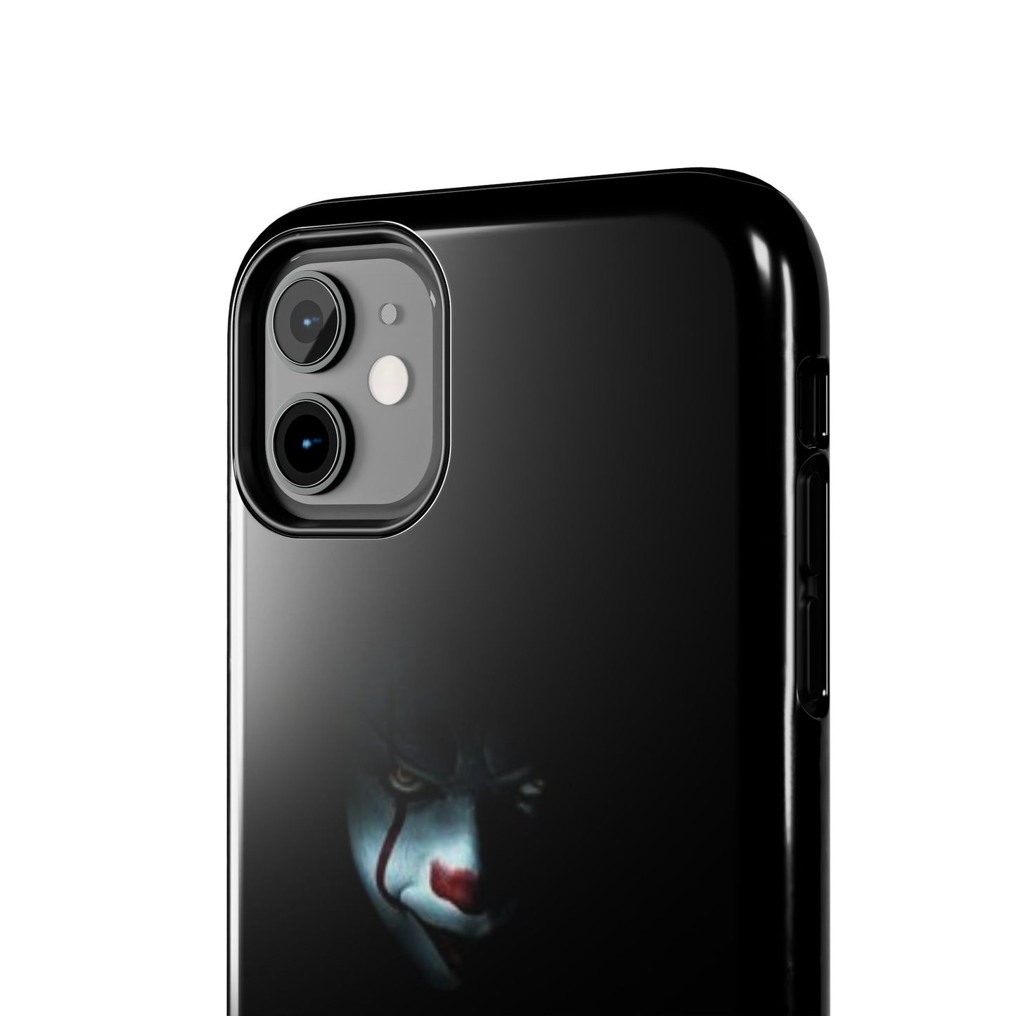 🤡 Creepy Clown Tough Phone Case – "Don’t Touch My Phone" Design for iPhone & Android